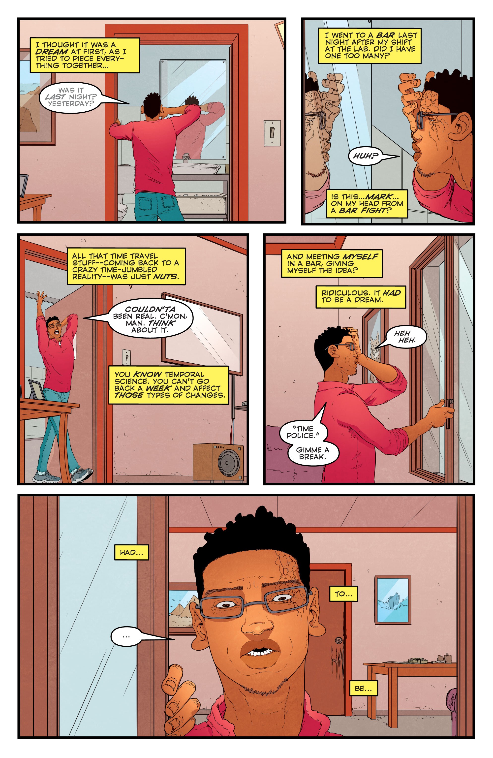 Read online The Man Who Effed Up Time comic -  Issue #2 - 5