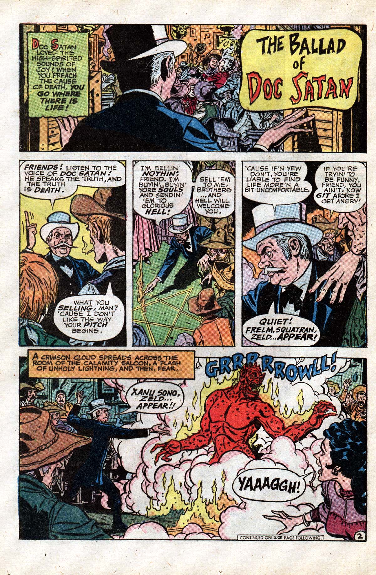 Read online Weird Western Tales (1972) comic -  Issue #15 - 24