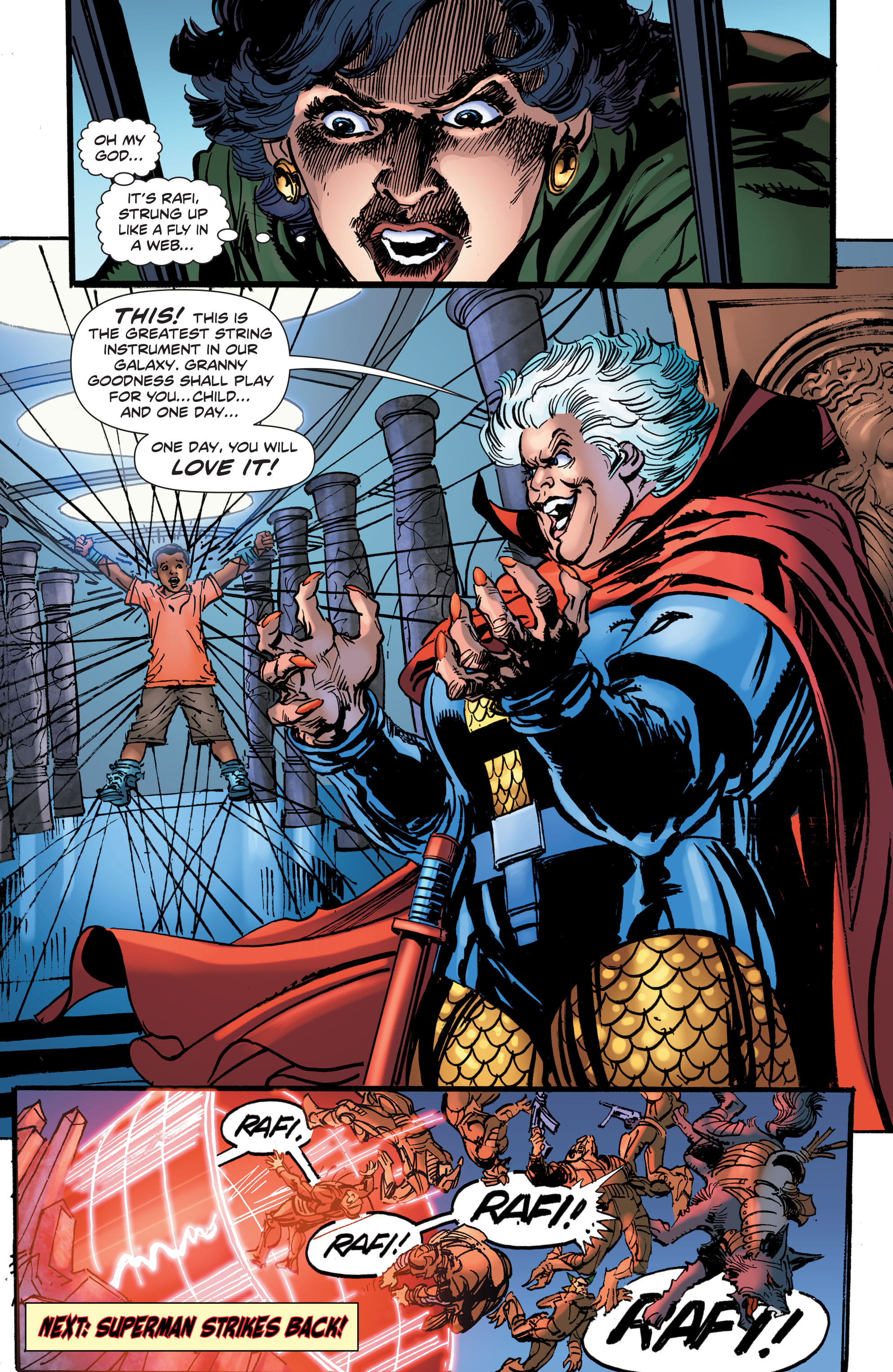 Read online Superman: The Coming of the Supermen comic -  Issue #4 - 21