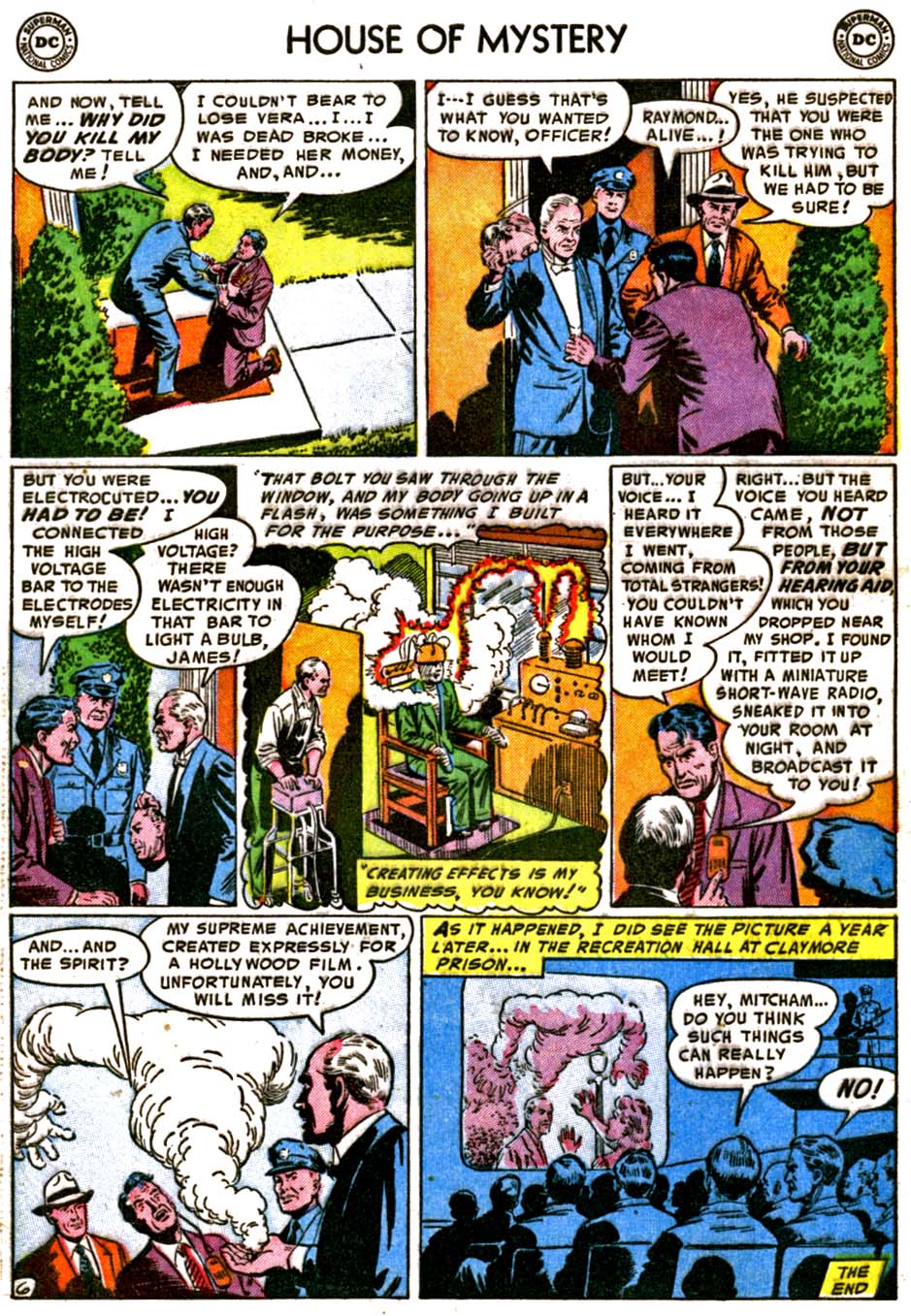 Read online House of Mystery (1951) comic -  Issue #22 - 8