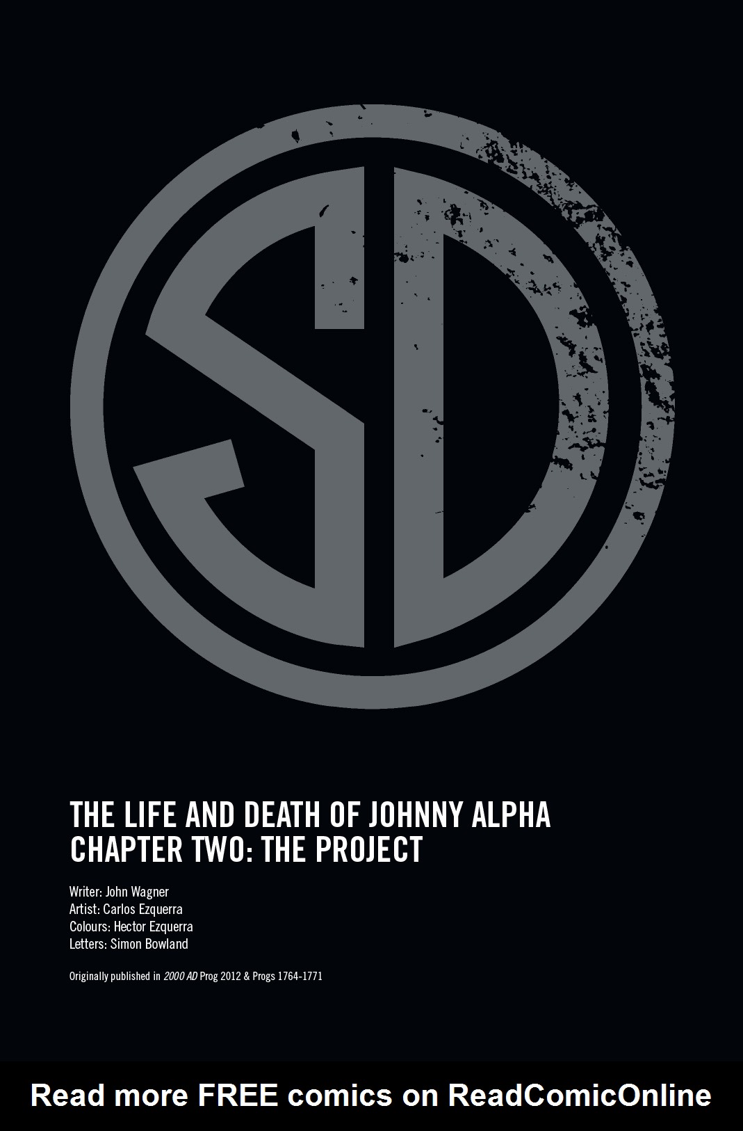 Read online Strontium Dog: The Life and Death of Johnny Alpha: The Project comic -  Issue # TPB - 72