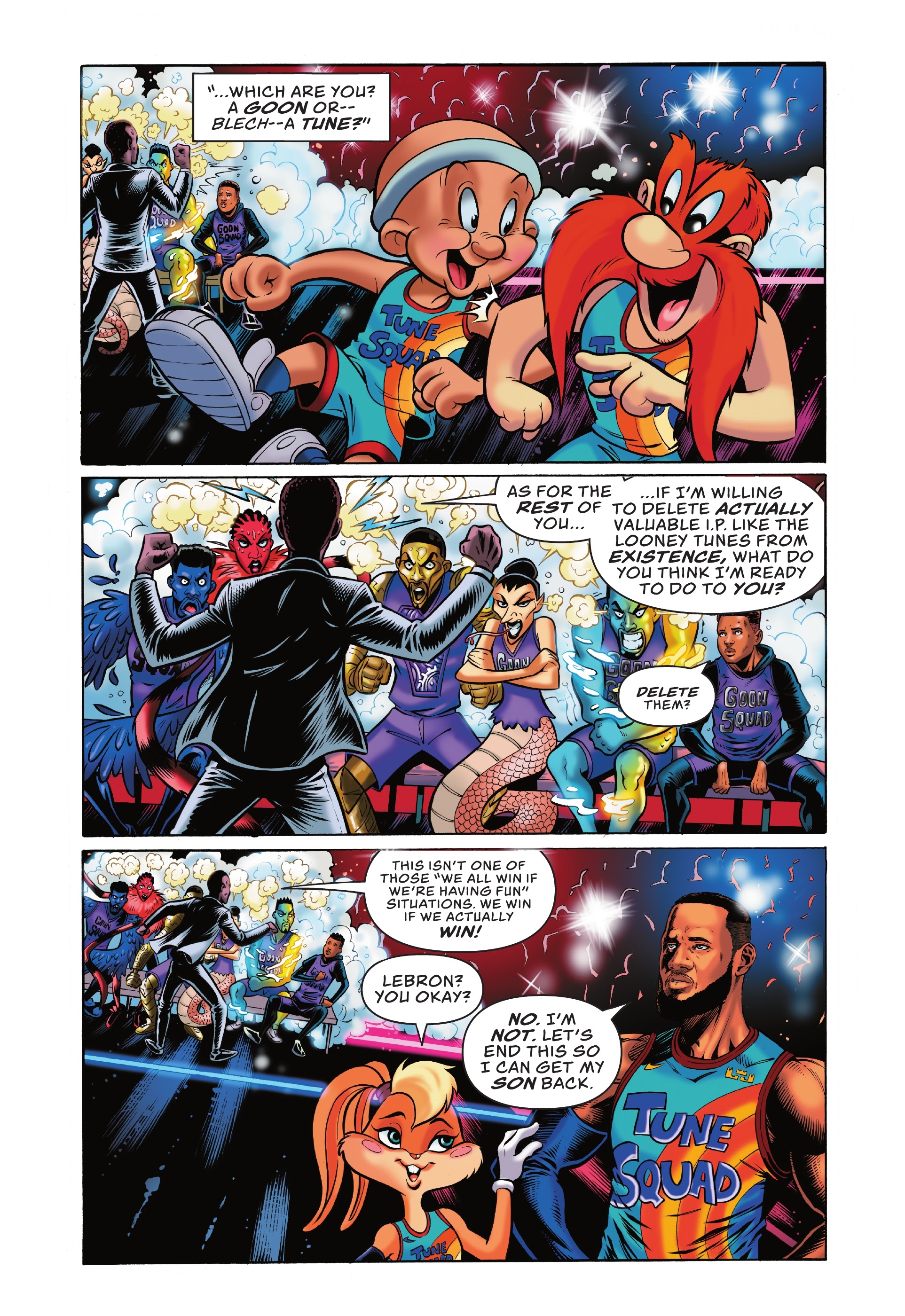 Read online Space Jam: A New Legacy comic -  Issue # TPB - 117