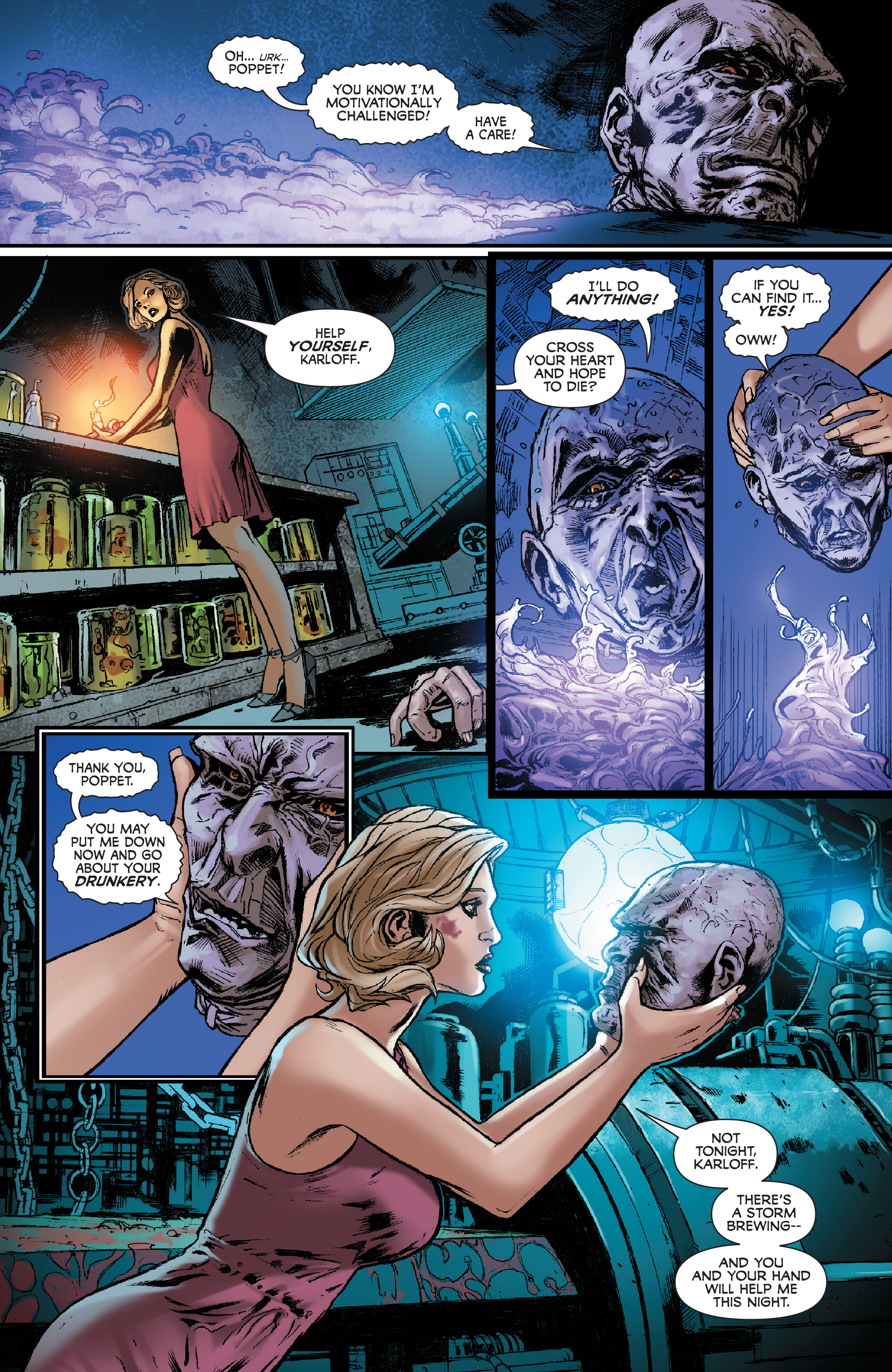 Read online Dean Koontz's Frankenstein: Storm Surge comic -  Issue #1 - 11