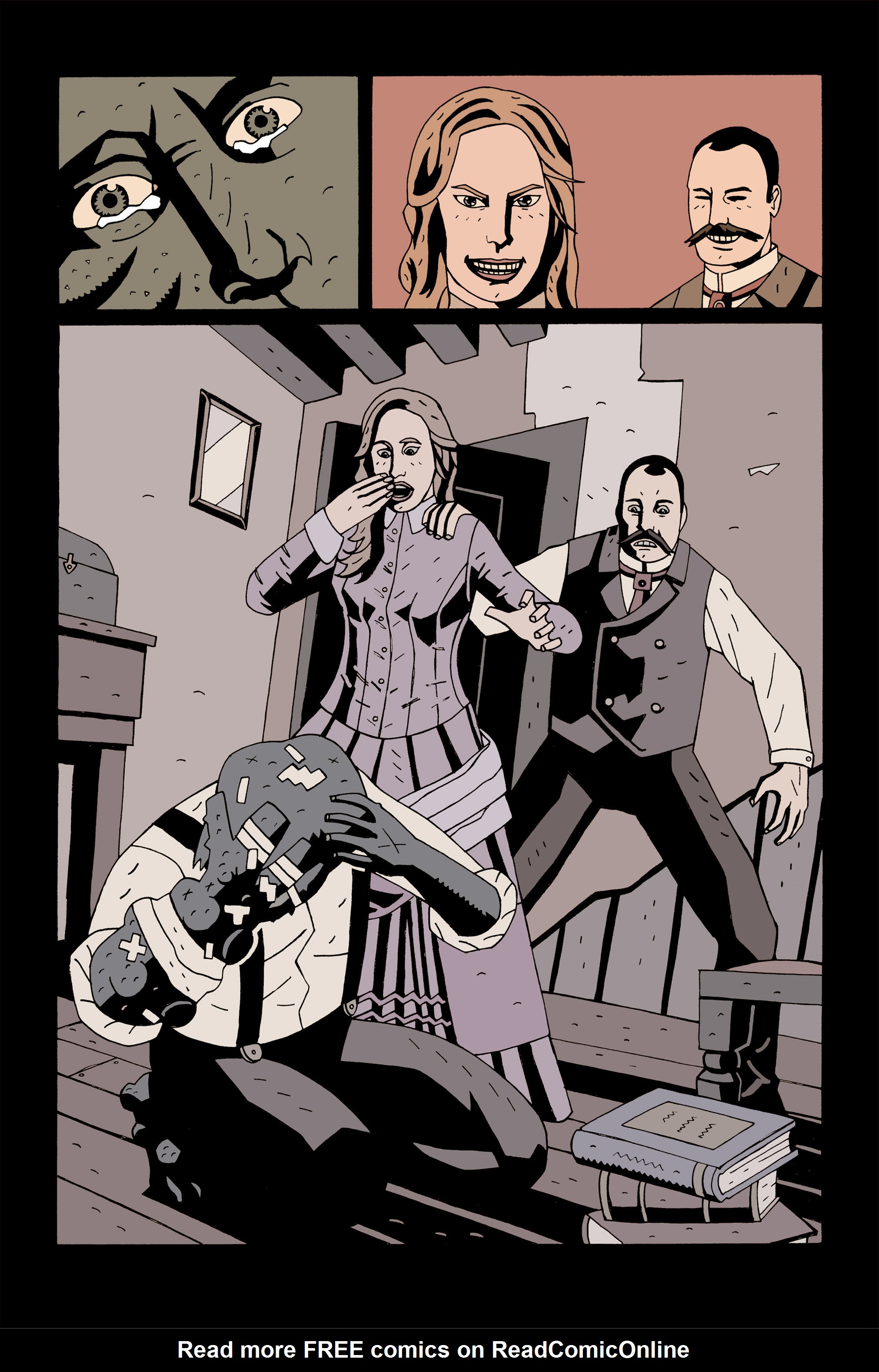 Read online Merrick: The Sensational Elephantman comic -  Issue #4 - 18