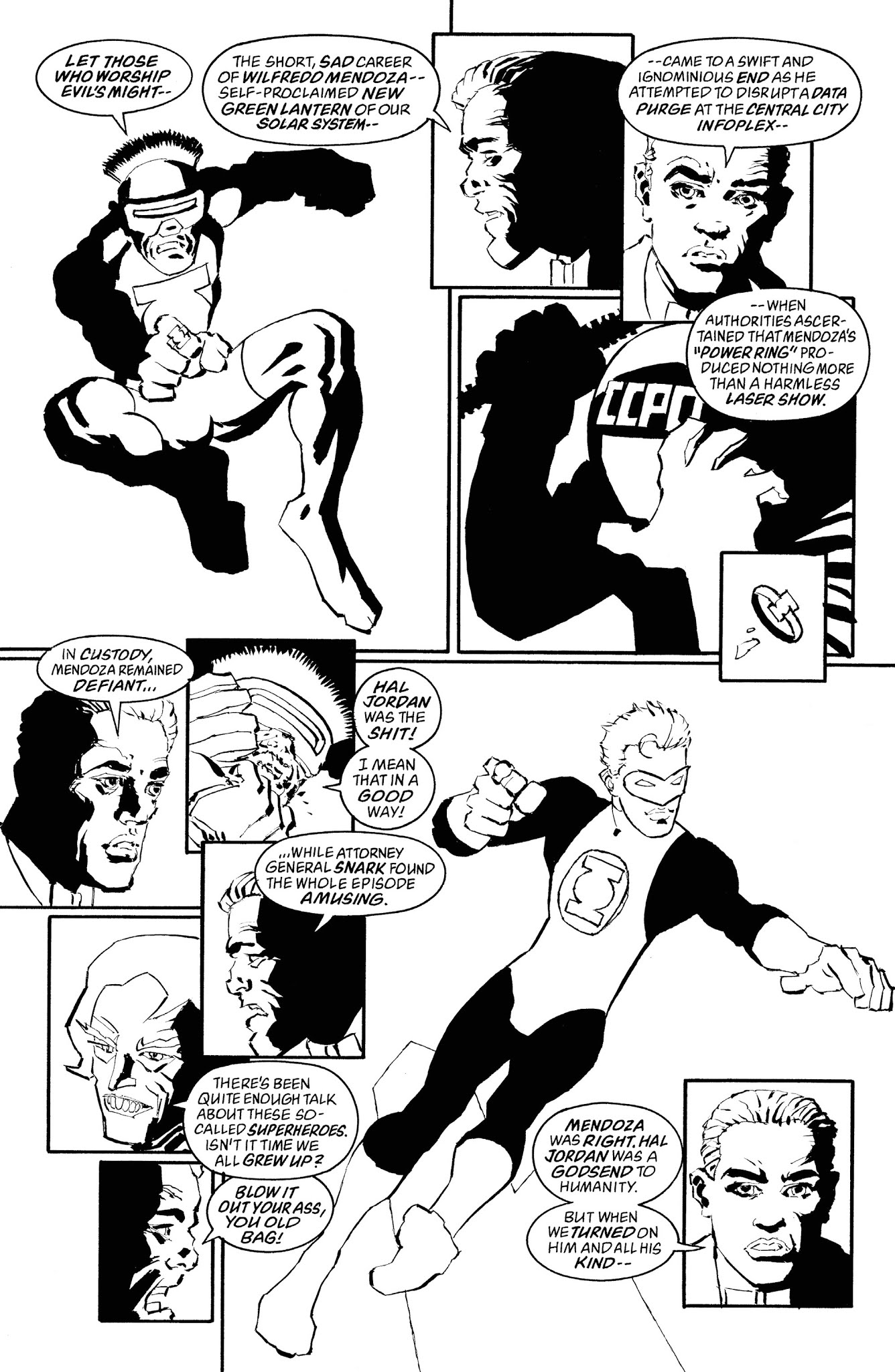 Read online Batman Noir: The Dark Knight Strikes Again comic -  Issue # TPB (Part 1) - 66