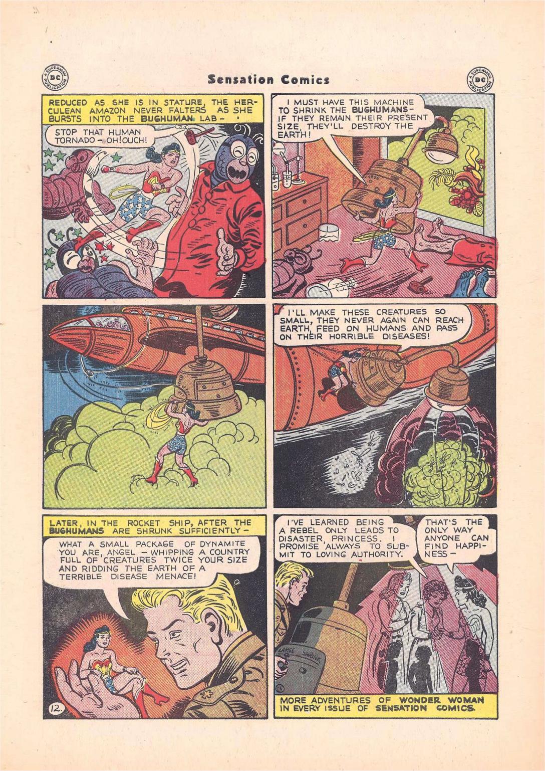 Read online Sensation (Mystery) Comics comic -  Issue #55 - 14