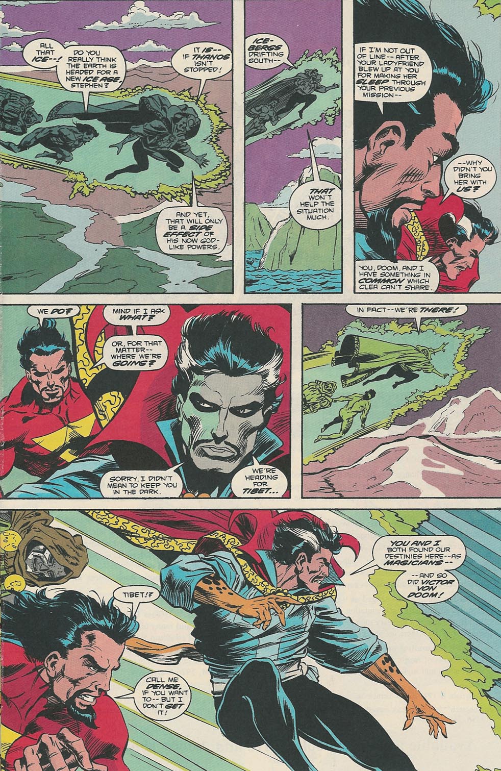 Read online Doctor Strange: Sorcerer Supreme comic -  Issue #34 - 9