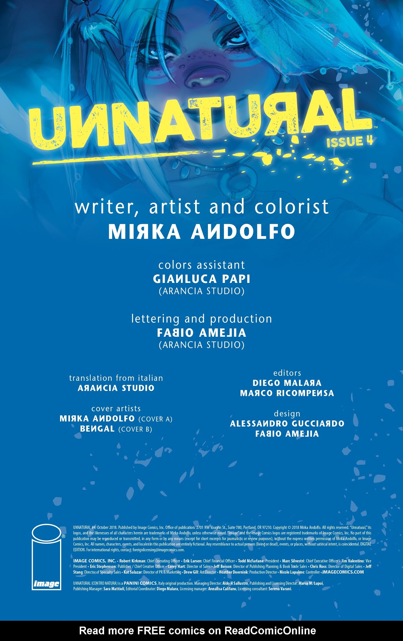 Read online Unnatural comic -  Issue #4 - 2