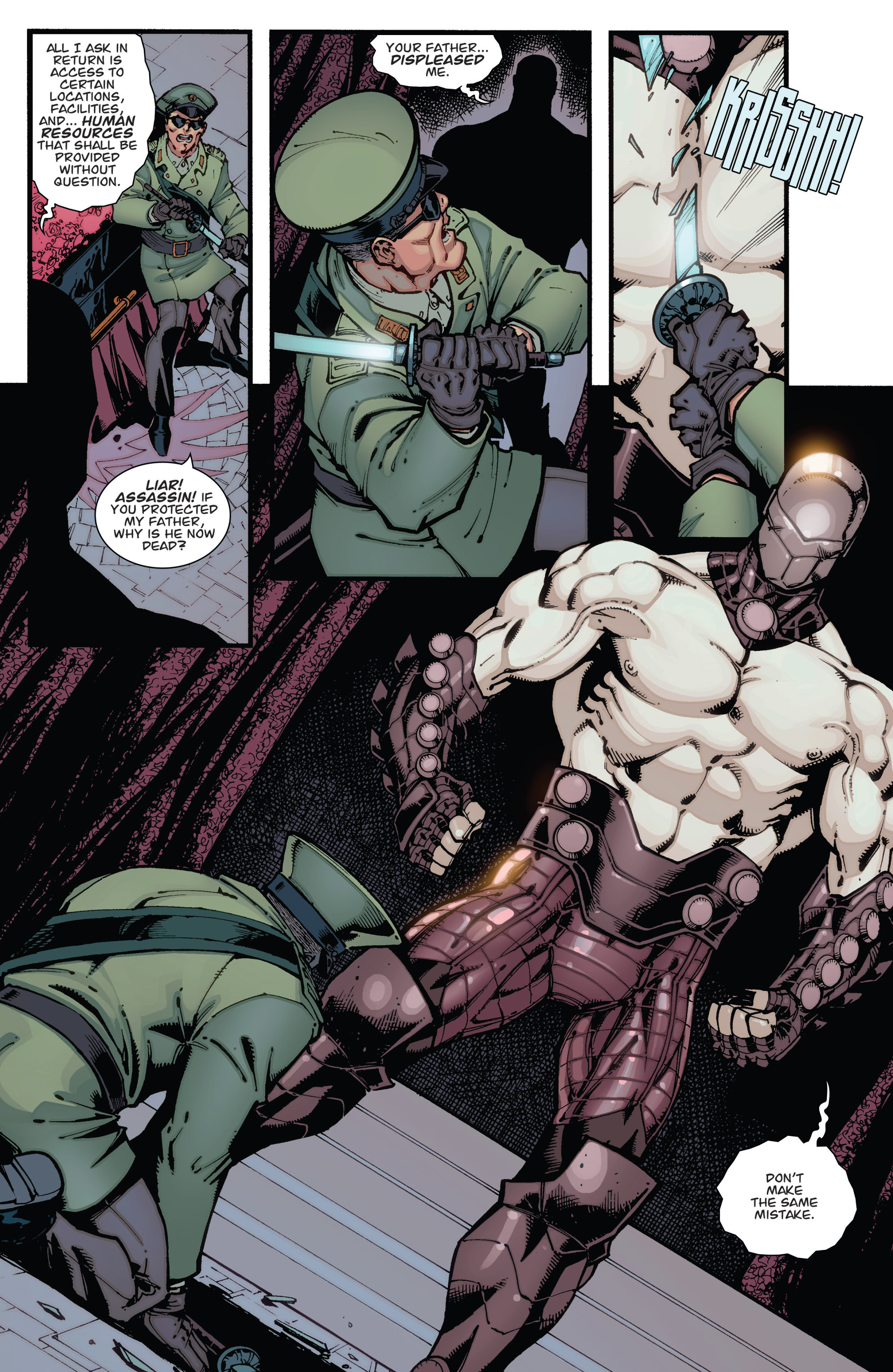 Read online Guarding the Globe (2012) comic -  Issue #1 - 23