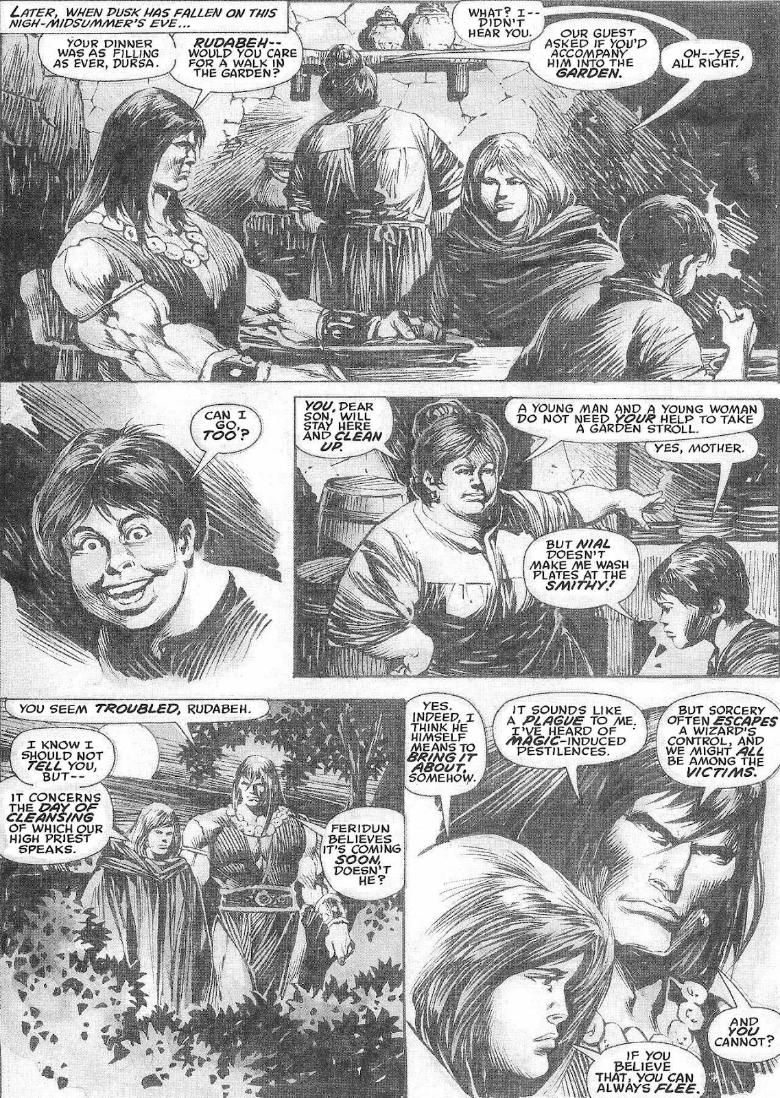 The Savage Sword Of Conan issue 209 - Page 12