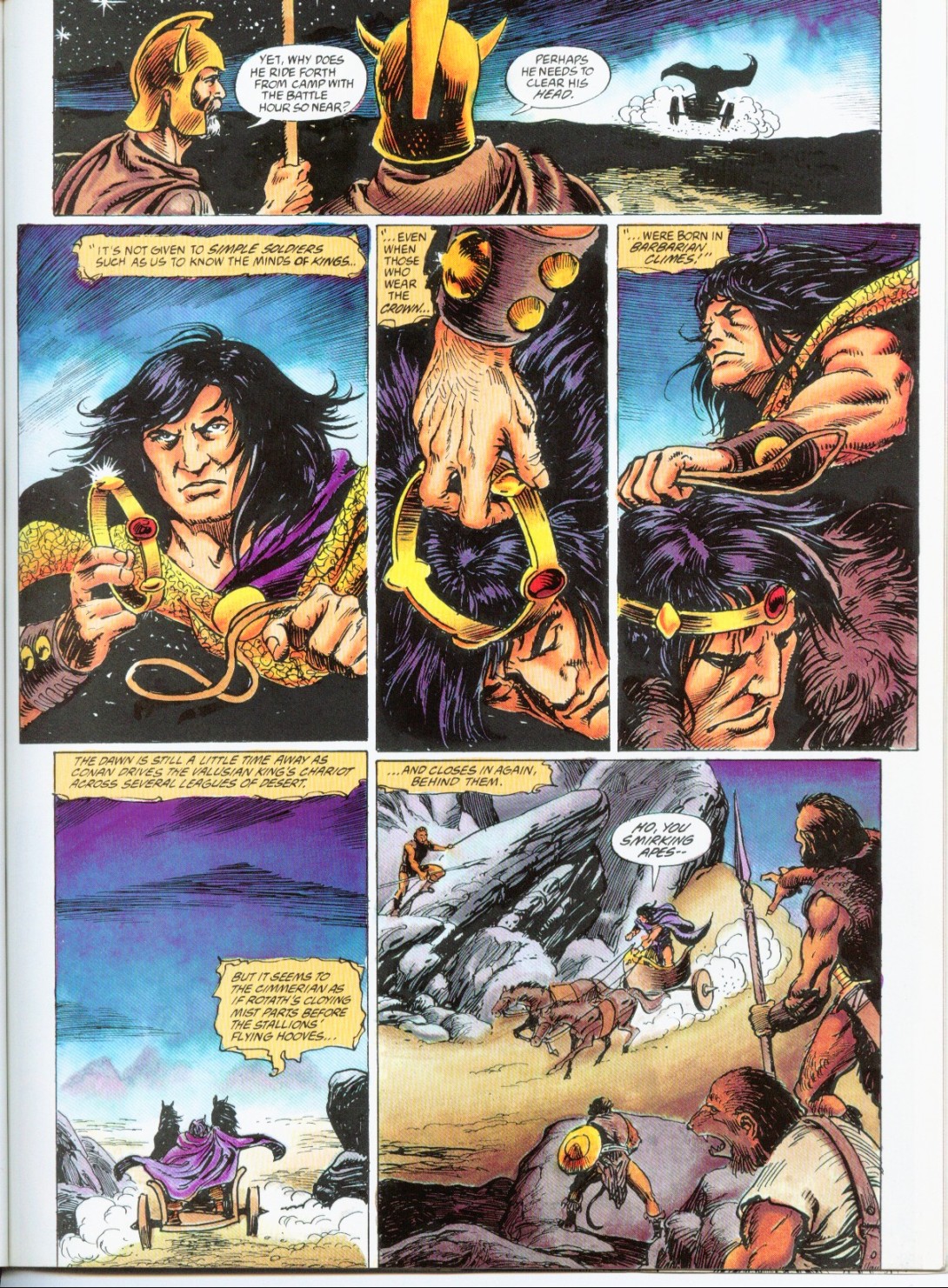 Read online Marvel Graphic Novel comic -  Issue #73 - Conan - The Ravagers Out of Time - 42