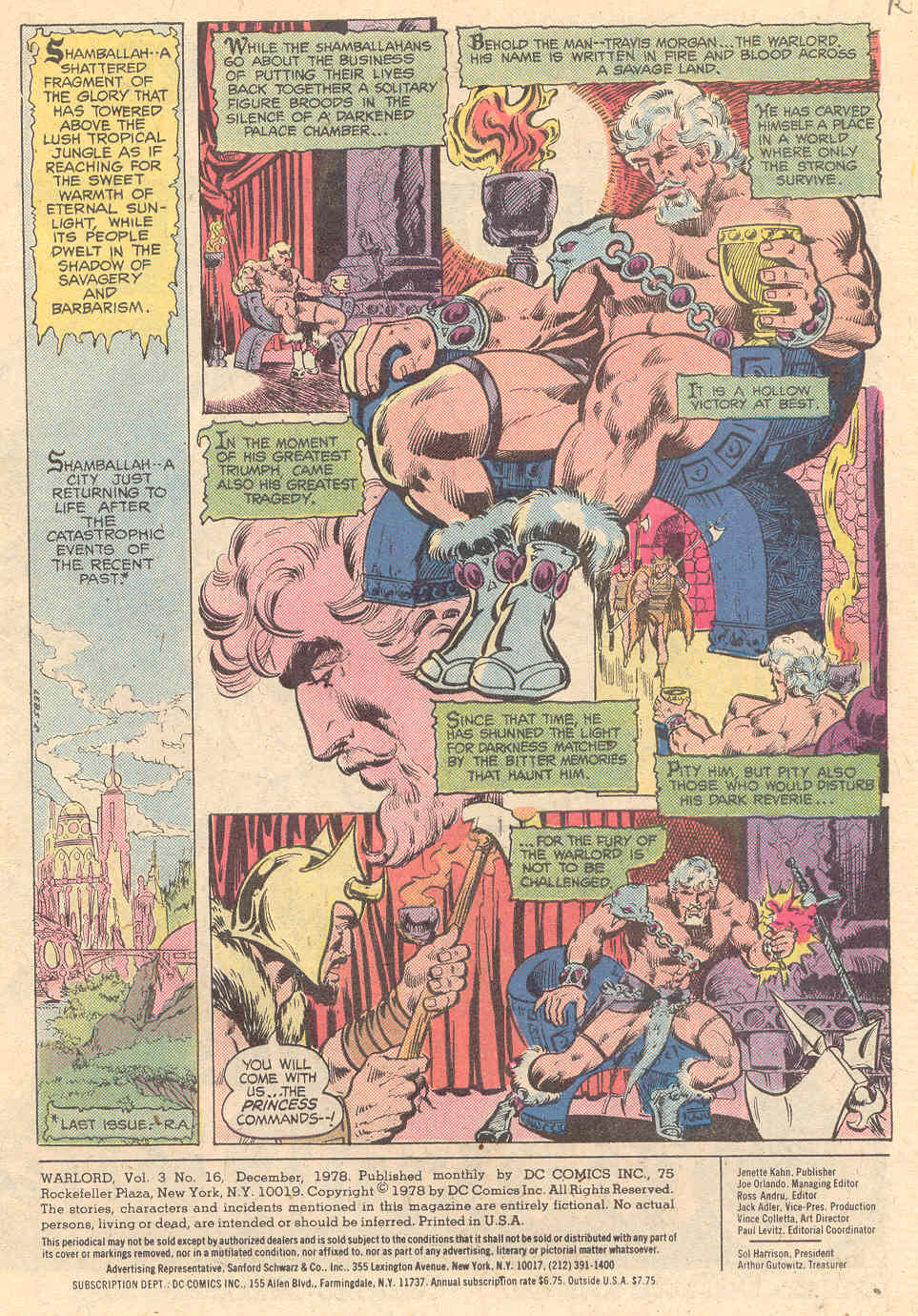 Read online Warlord (1976) comic -  Issue #16 - 2