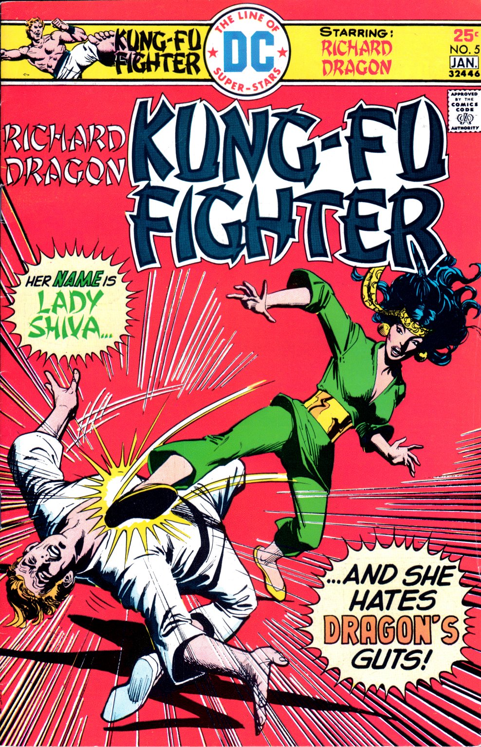 Read online Richard Dragon, Kung-Fu Fighter comic -  Issue #5 - 1
