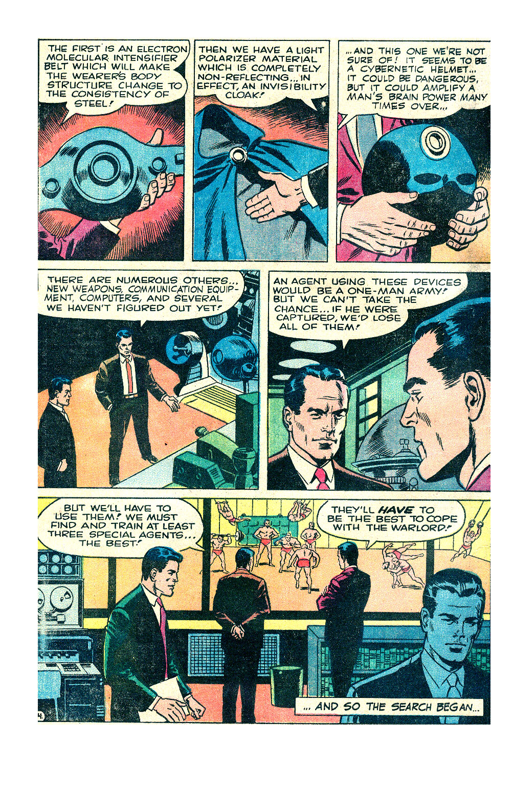 Read online T.H.U.N.D.E.R. Agents (1965) comic -  Issue #17 - 5