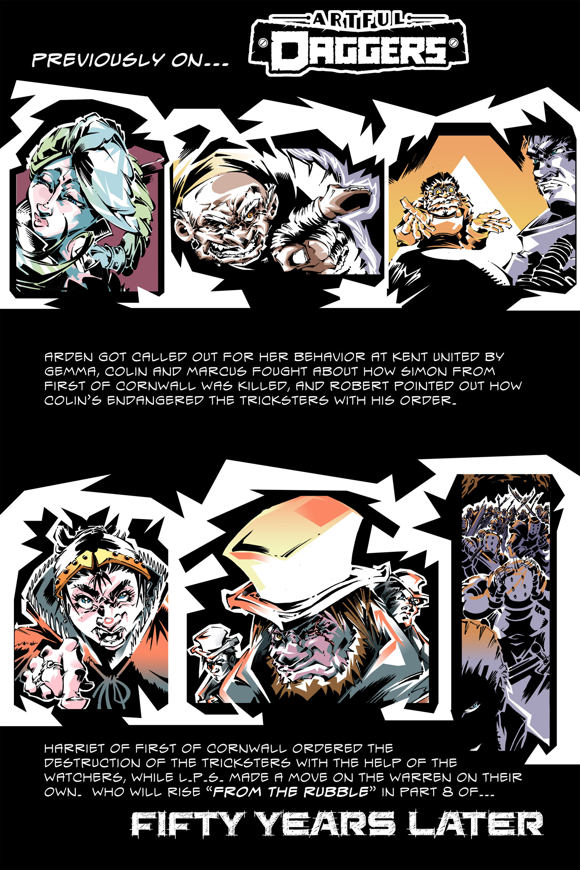 Read online Artful Daggers comic -  Issue #8 - 3