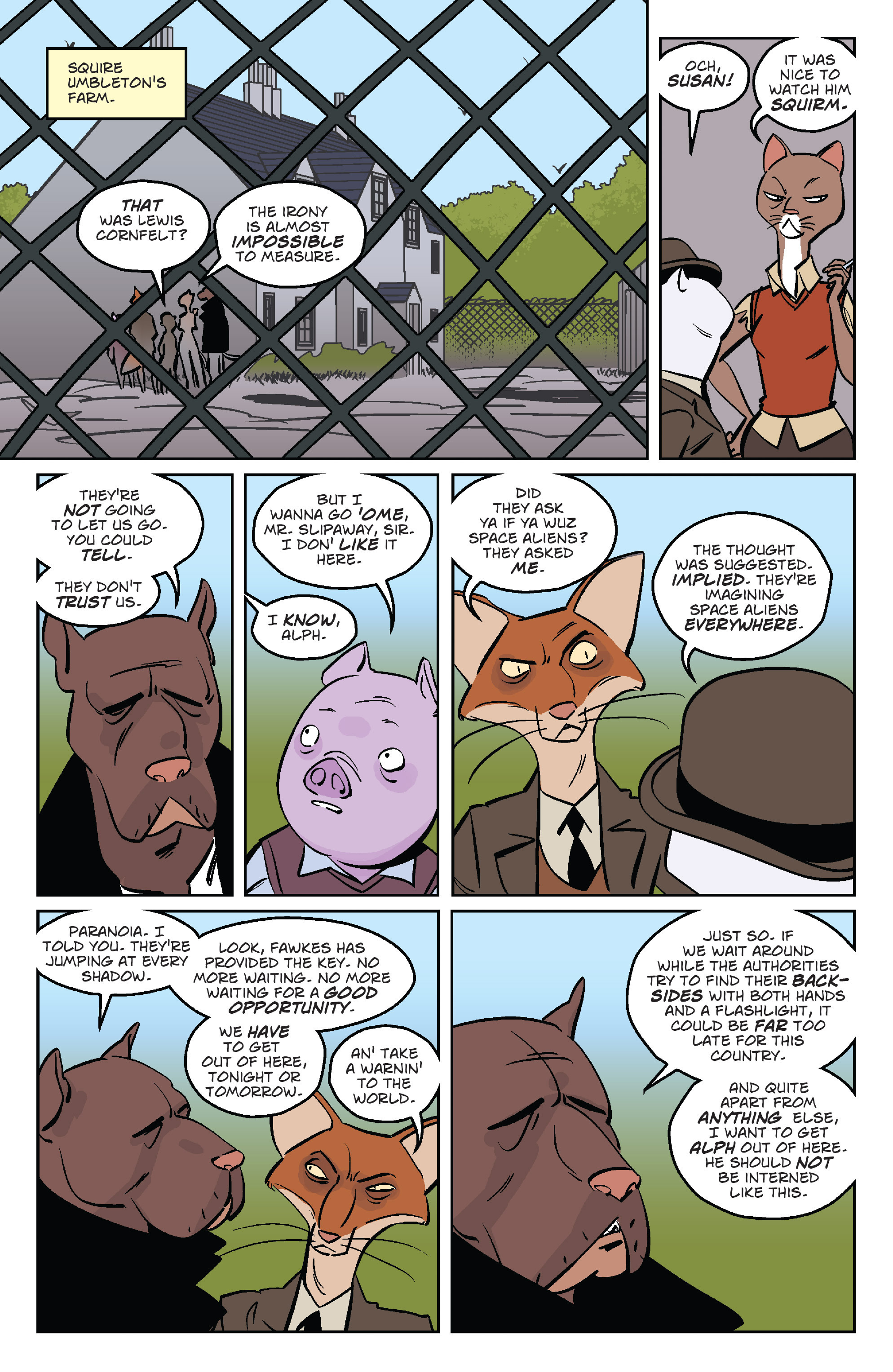 Read online Wild's End: The Enemy Within comic -  Issue #2 - 14