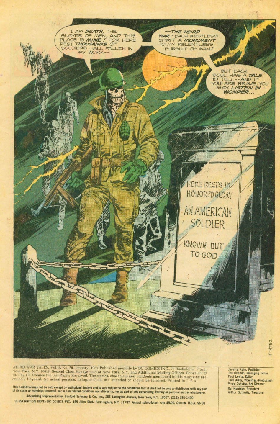 Read online Weird War Tales (1971) comic -  Issue #59 - 3