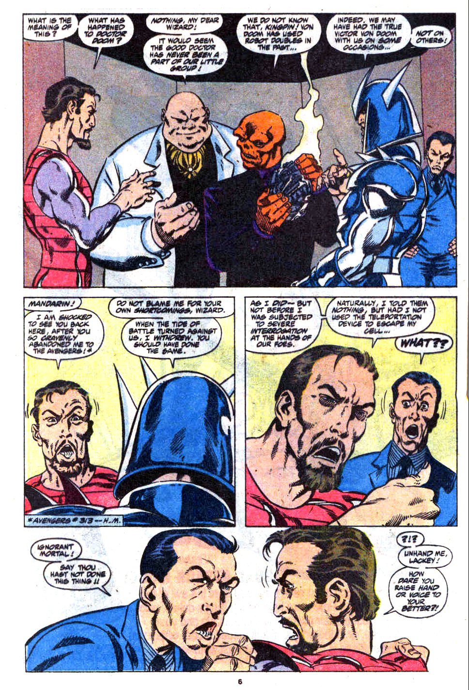 Read online The Avengers (1963) comic -  Issue #313b - 6