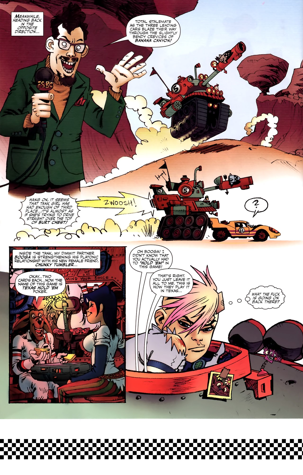 Read online Tank Girl: Skidmarks comic -  Issue #3 - 16