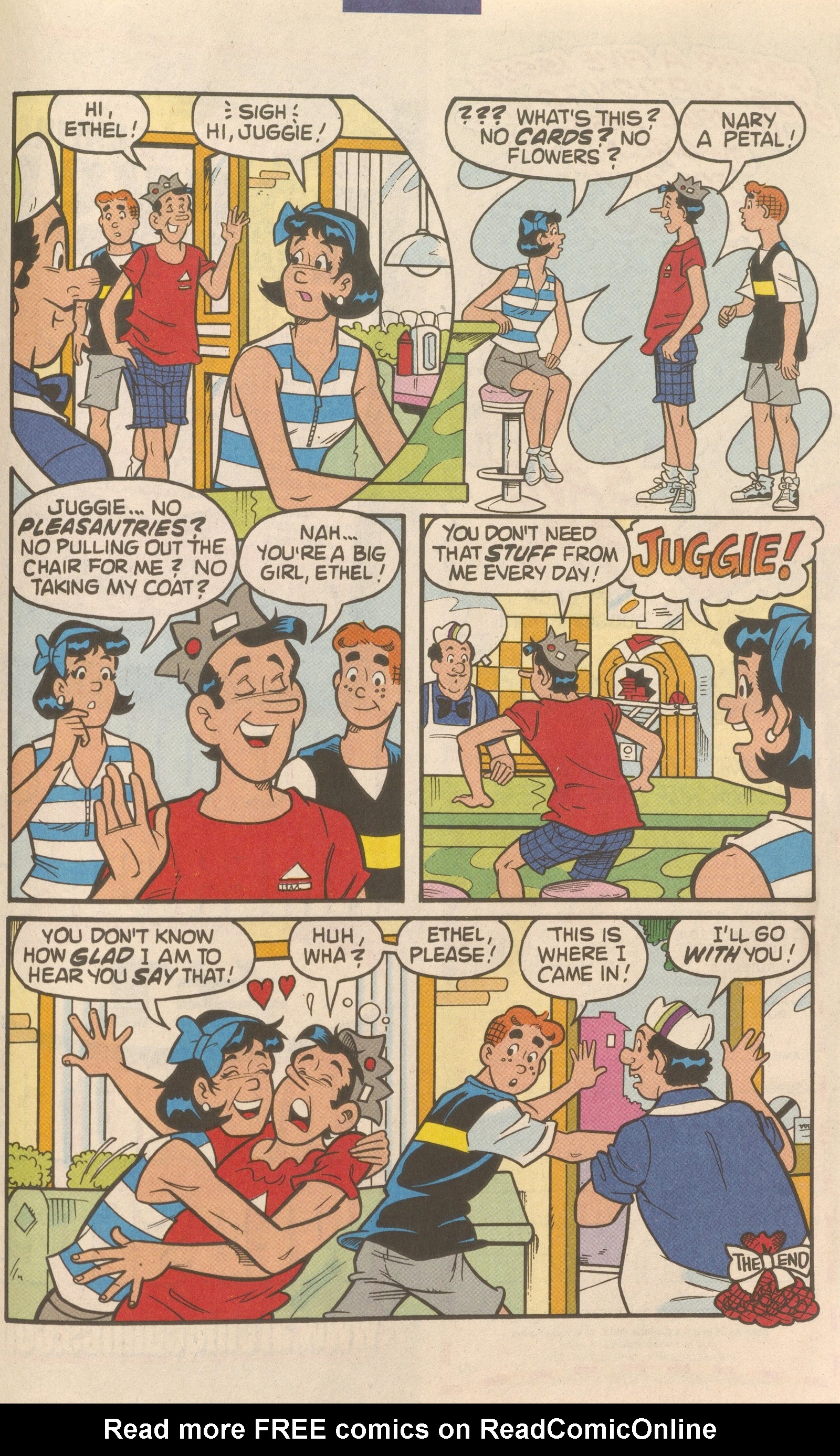 Read online Archie's Pal Jughead Comics comic -  Issue #130 - 25