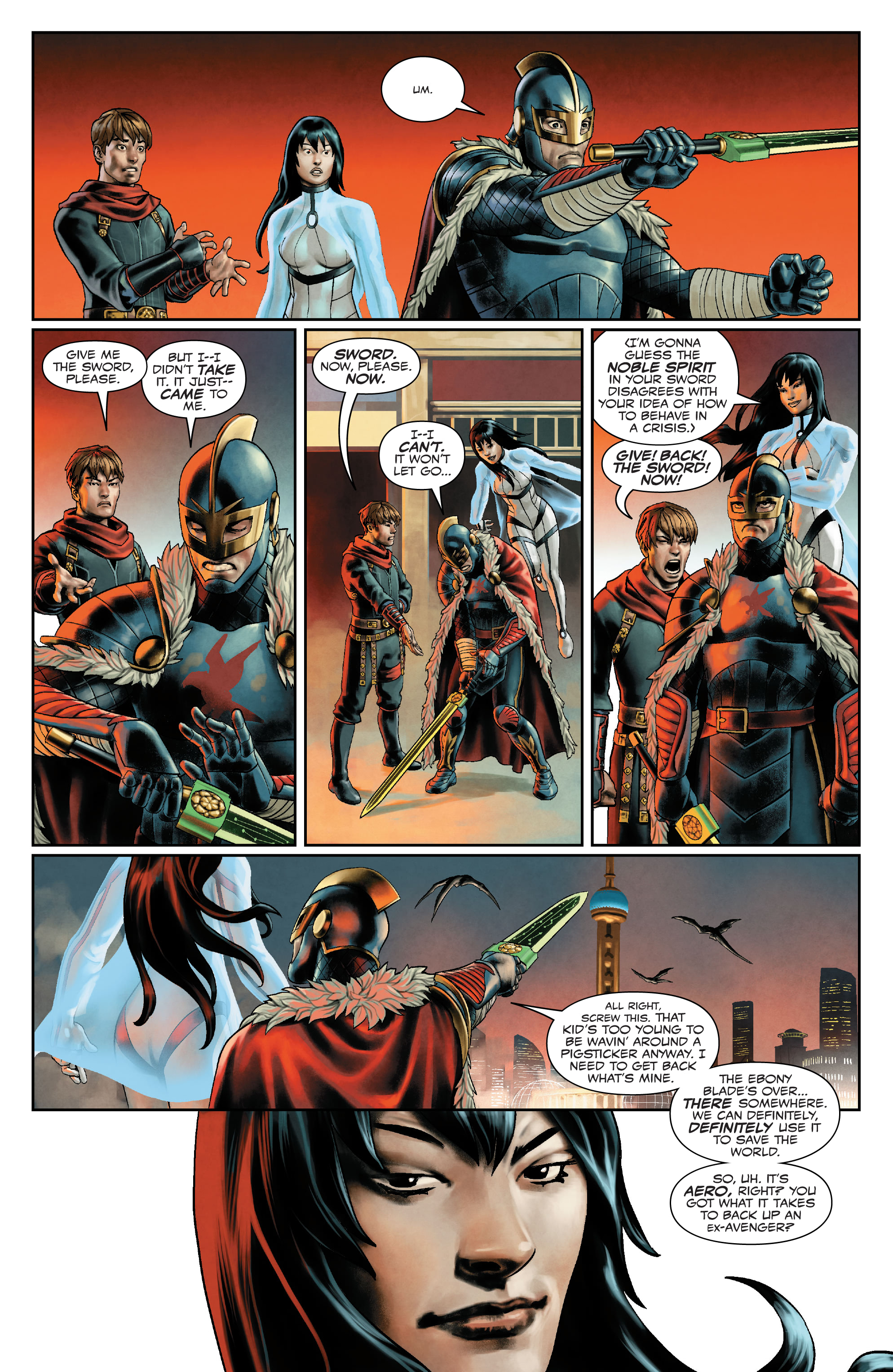 Read online King In Black One-Shots comic -  Issue # Black Knight - 15