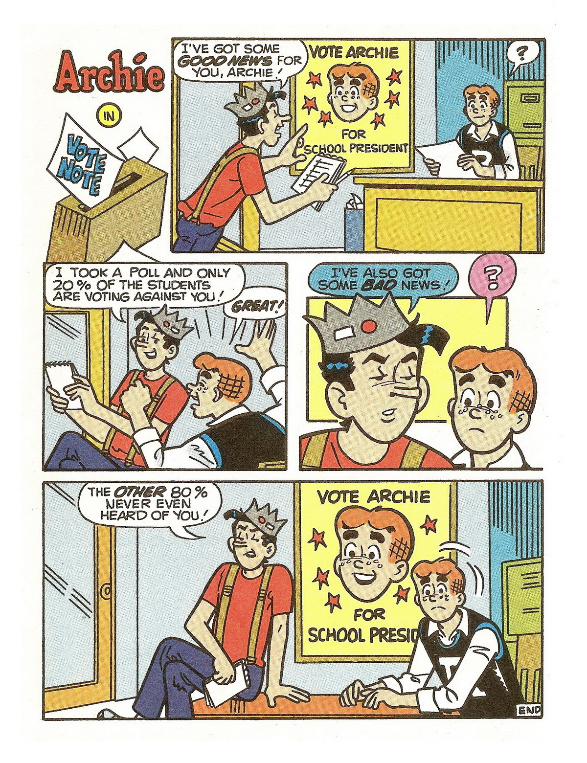 Read online Jughead's Double Digest Magazine comic -  Issue #59 - 142
