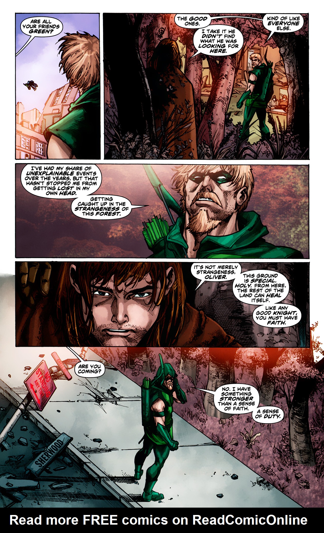 Read online Green Arrow [II] comic -  Issue #4 - 14
