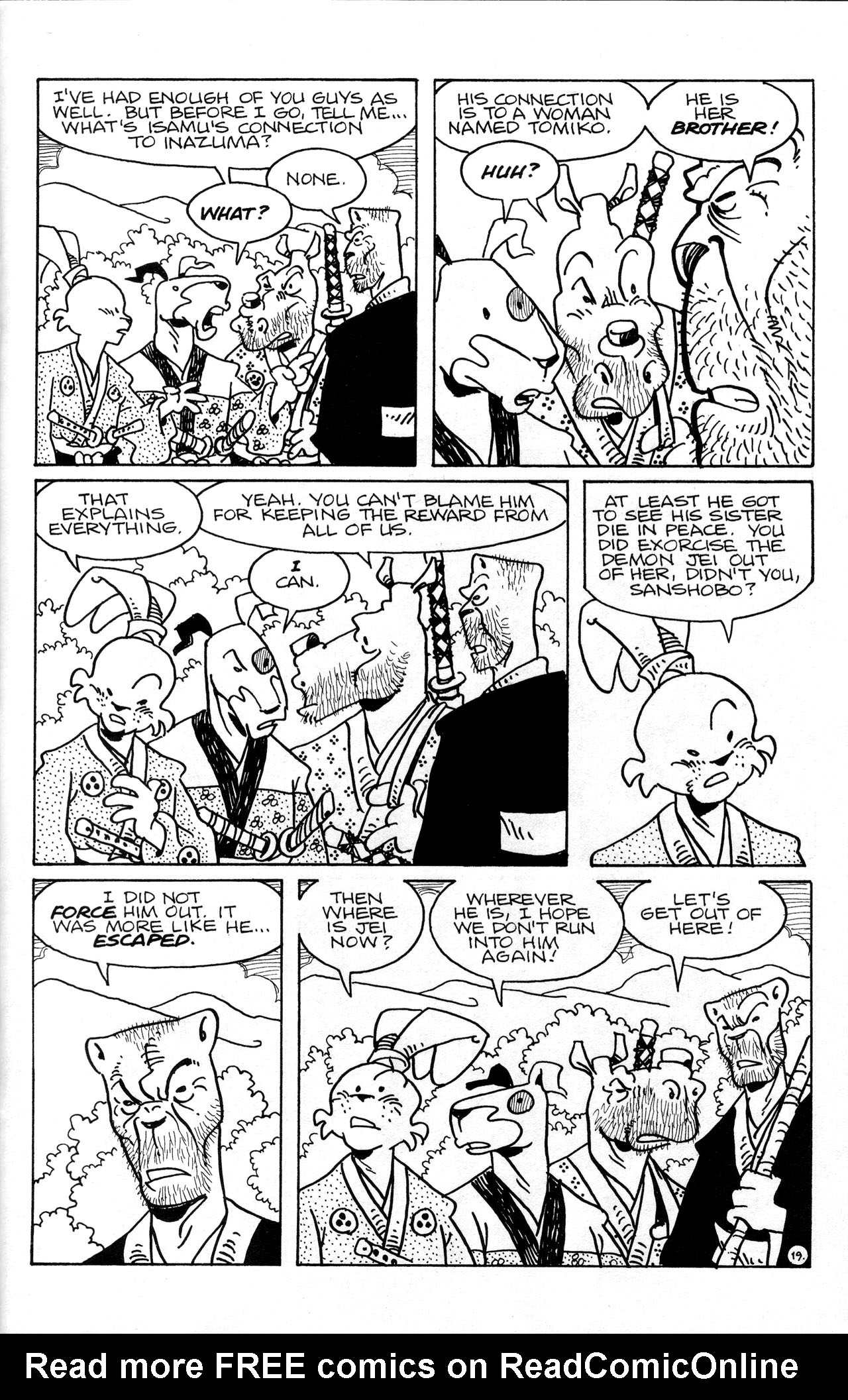 Read online Usagi Yojimbo (1996) comic -  Issue #109 - 21