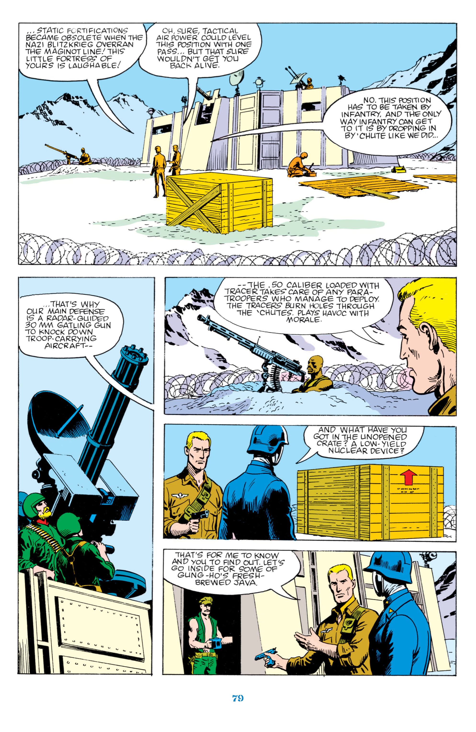 Read online Classic G.I. Joe comic -  Issue # TPB 3 (Part 1) - 80