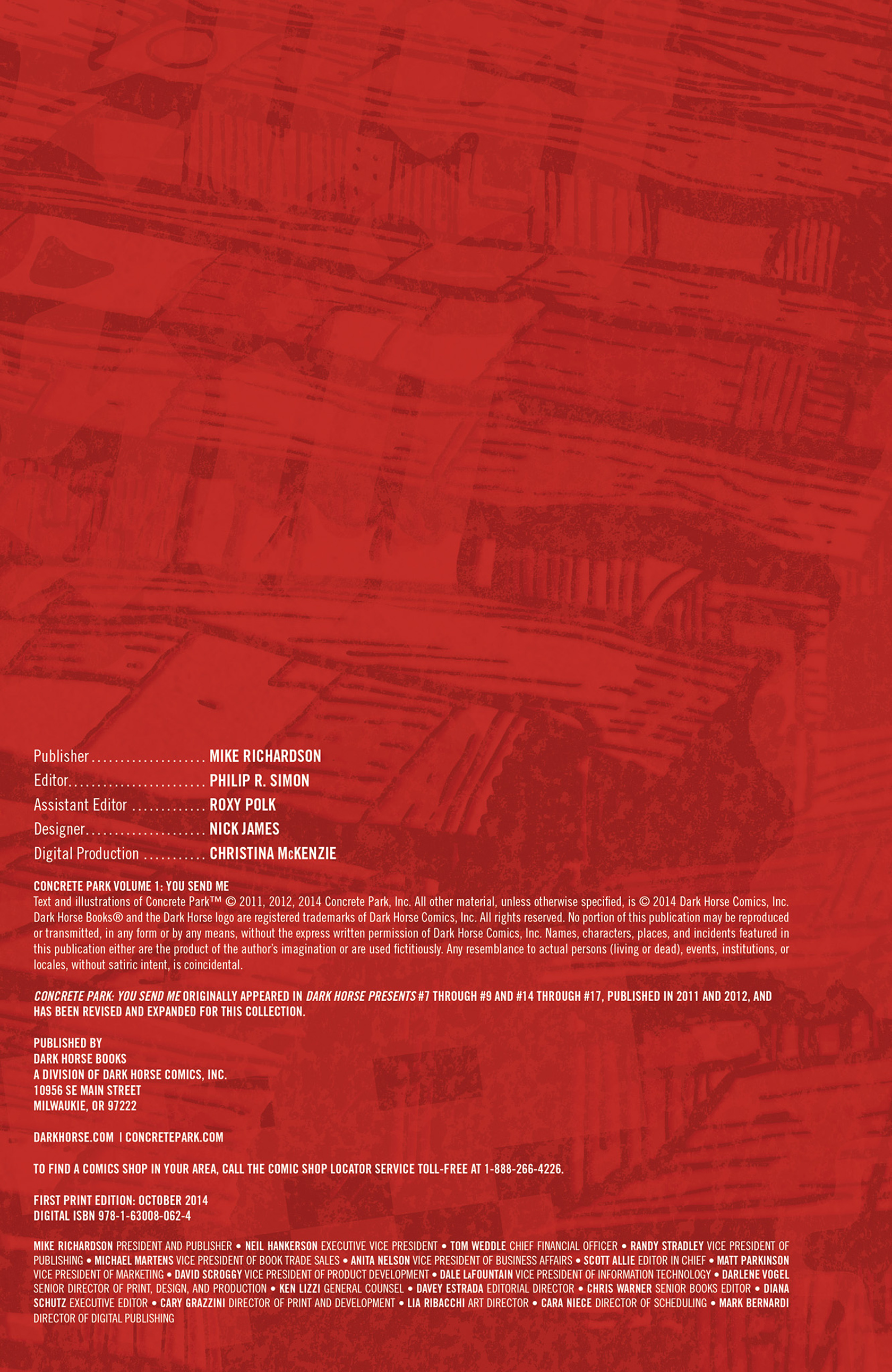 Read online Concrete Park comic -  Issue # TPB 1 - 5