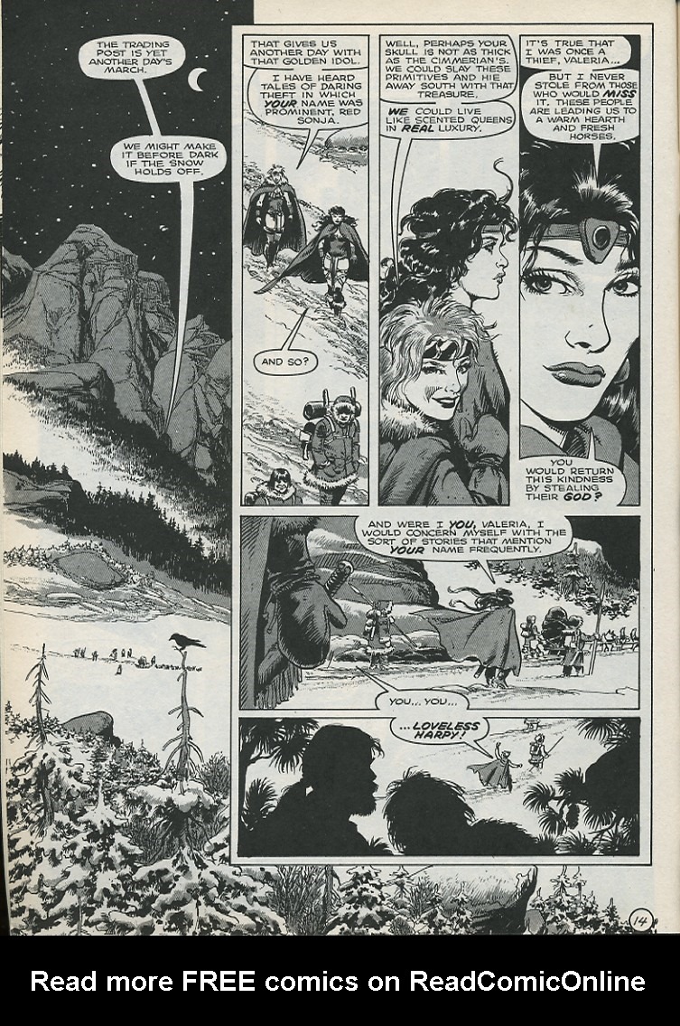 Read online The Savage Sword Of Conan comic -  Issue #179 - 16