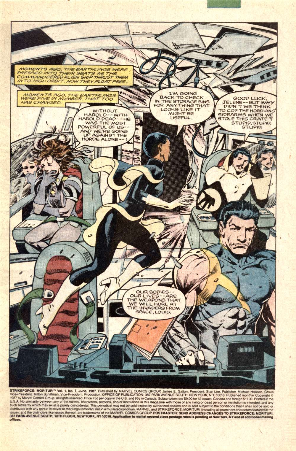 Read online Strikeforce: Morituri comic -  Issue #7 - 2