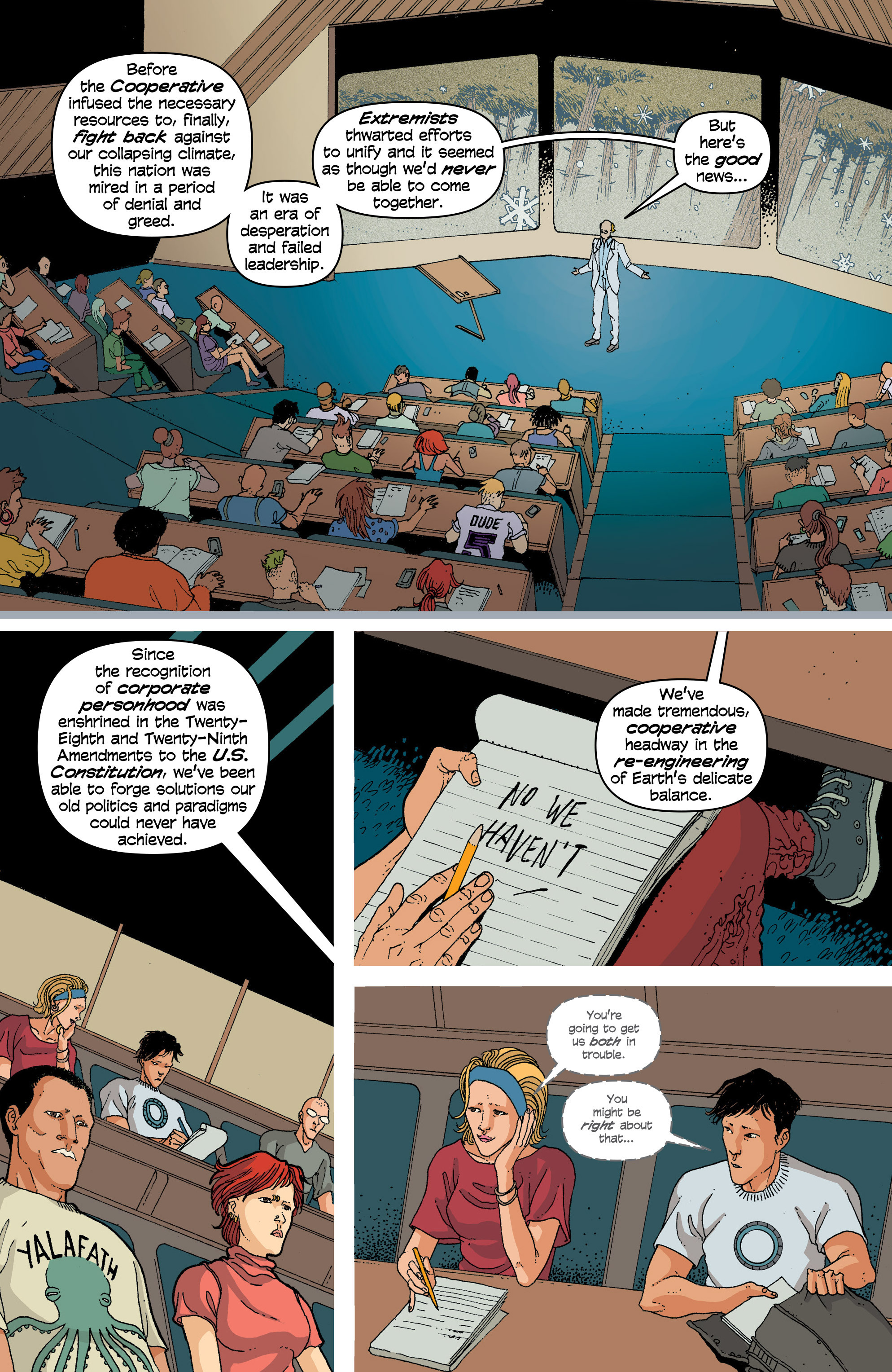 Read online Snowfall comic -  Issue #1 - 10
