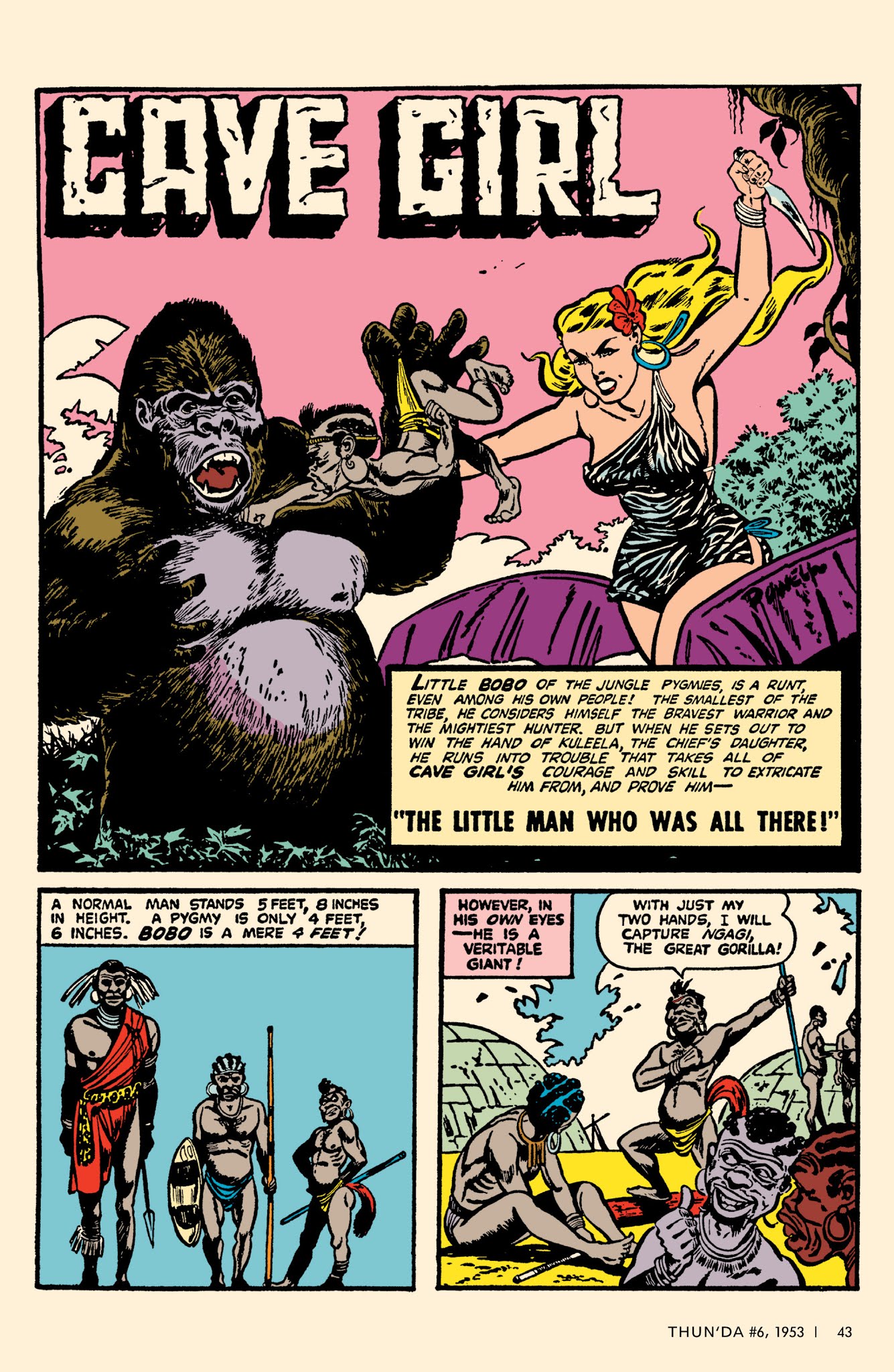 Read online Bob Powell's Complete Cave Girl comic -  Issue # TPB (Part 1) - 44