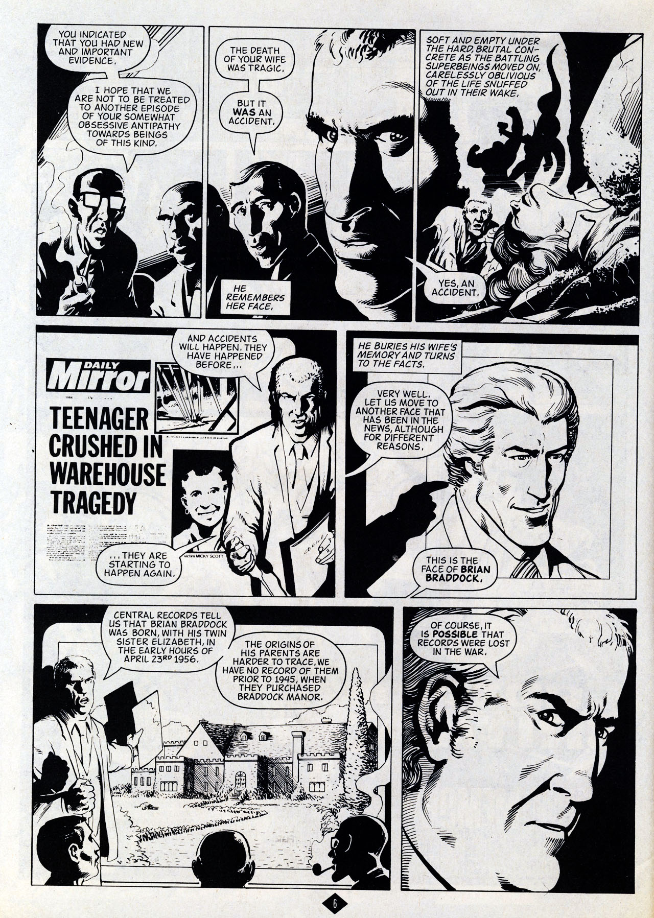 Read online Captain Britain (1985) comic -  Issue #1 - 6