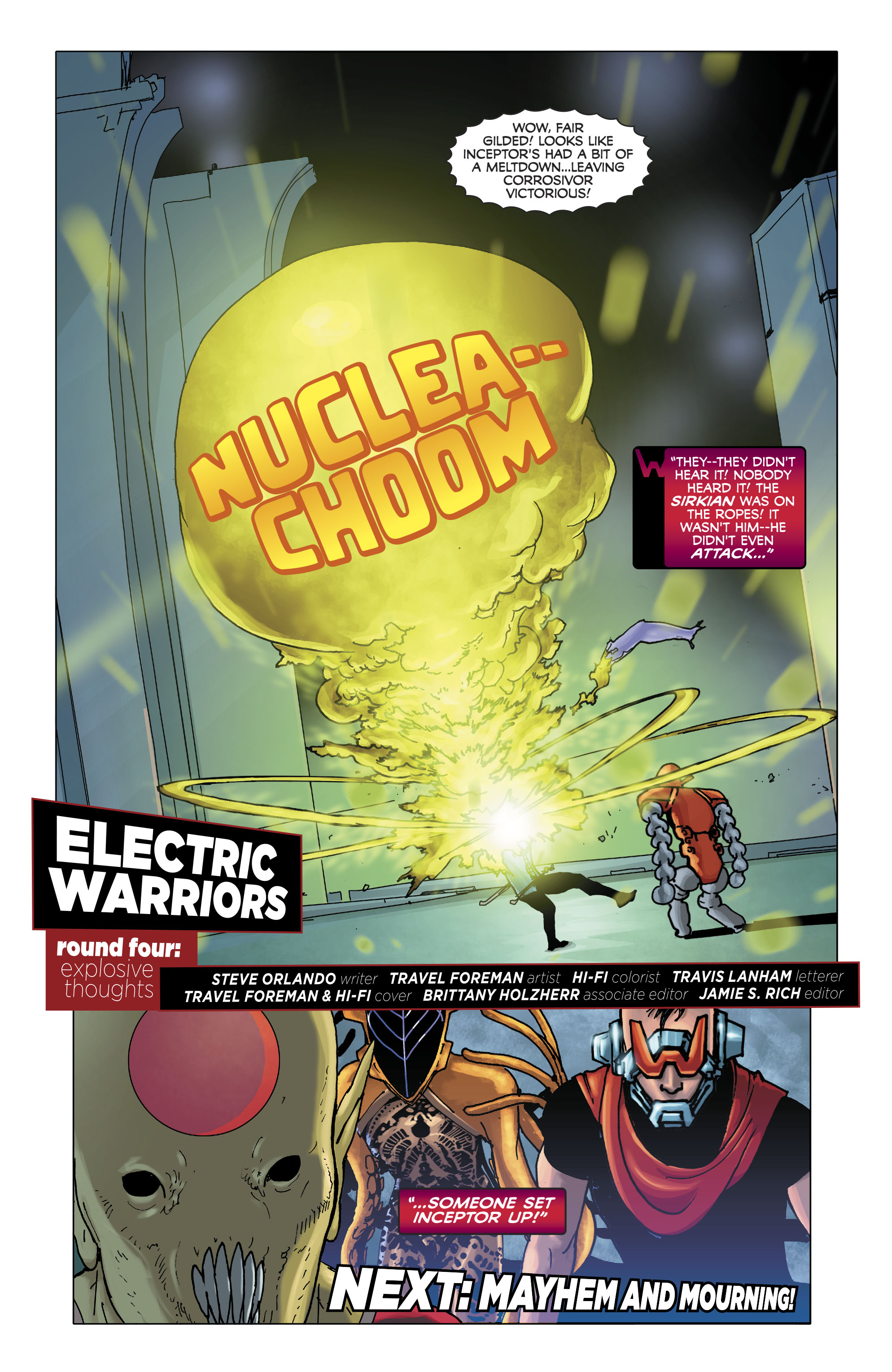 Read online Electric Warriors comic -  Issue #4 - 22