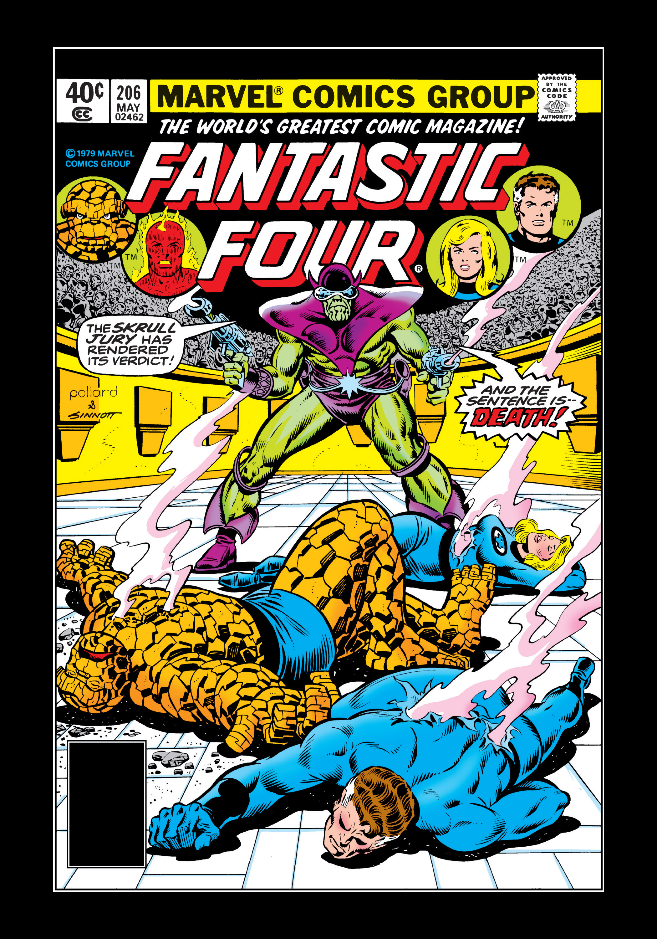 Read online Marvel Masterworks: The Fantastic Four comic -  Issue # TPB 19 (Part 1) - 44