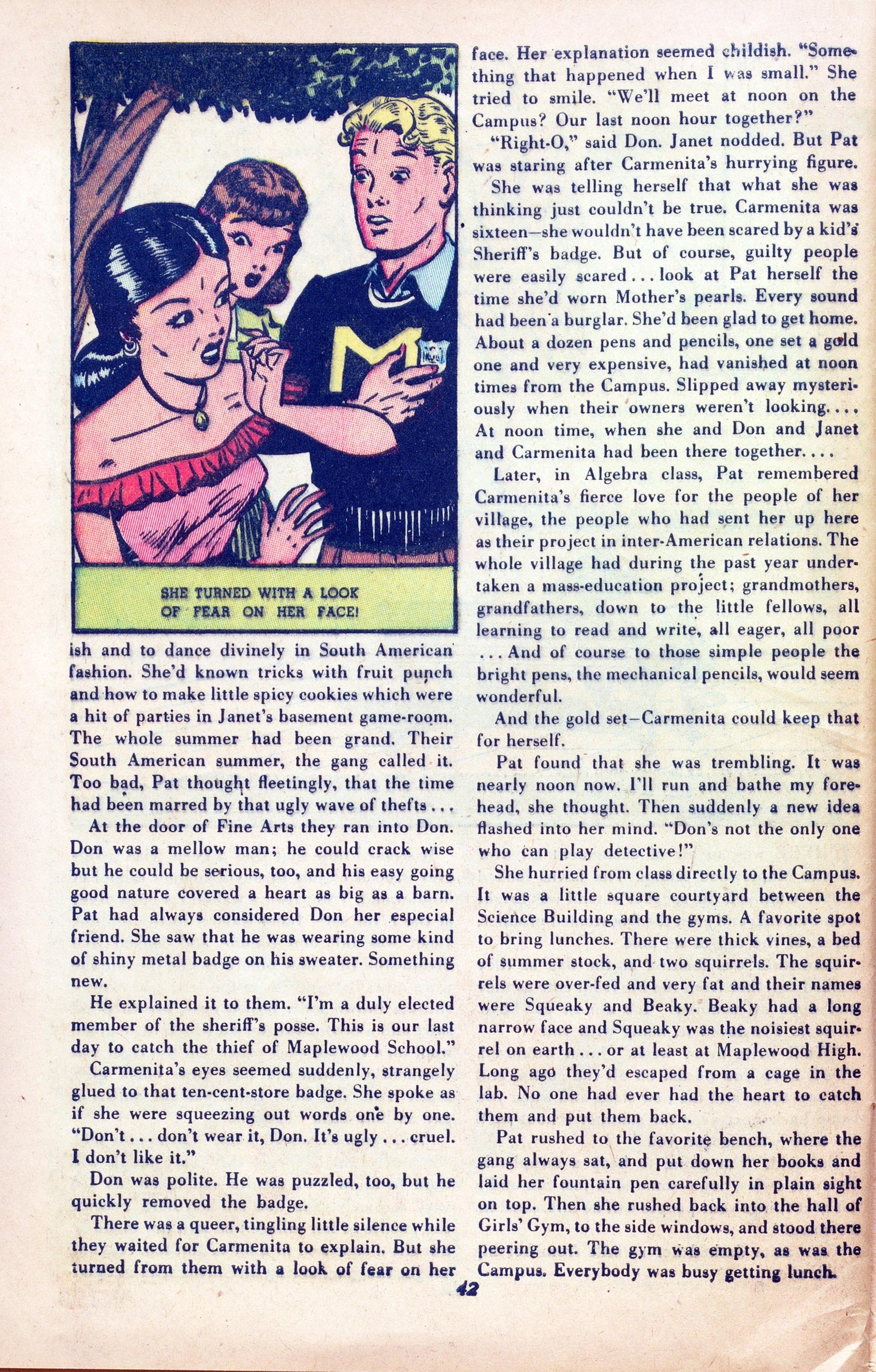 Read online Junior Miss (1947) comic -  Issue #27 - 35
