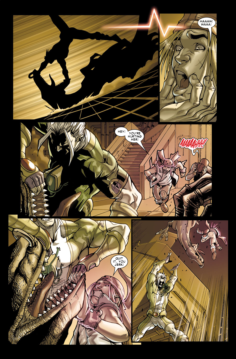 Read online Civil War: Young Avengers & Runaways comic -  Issue #4 - 14