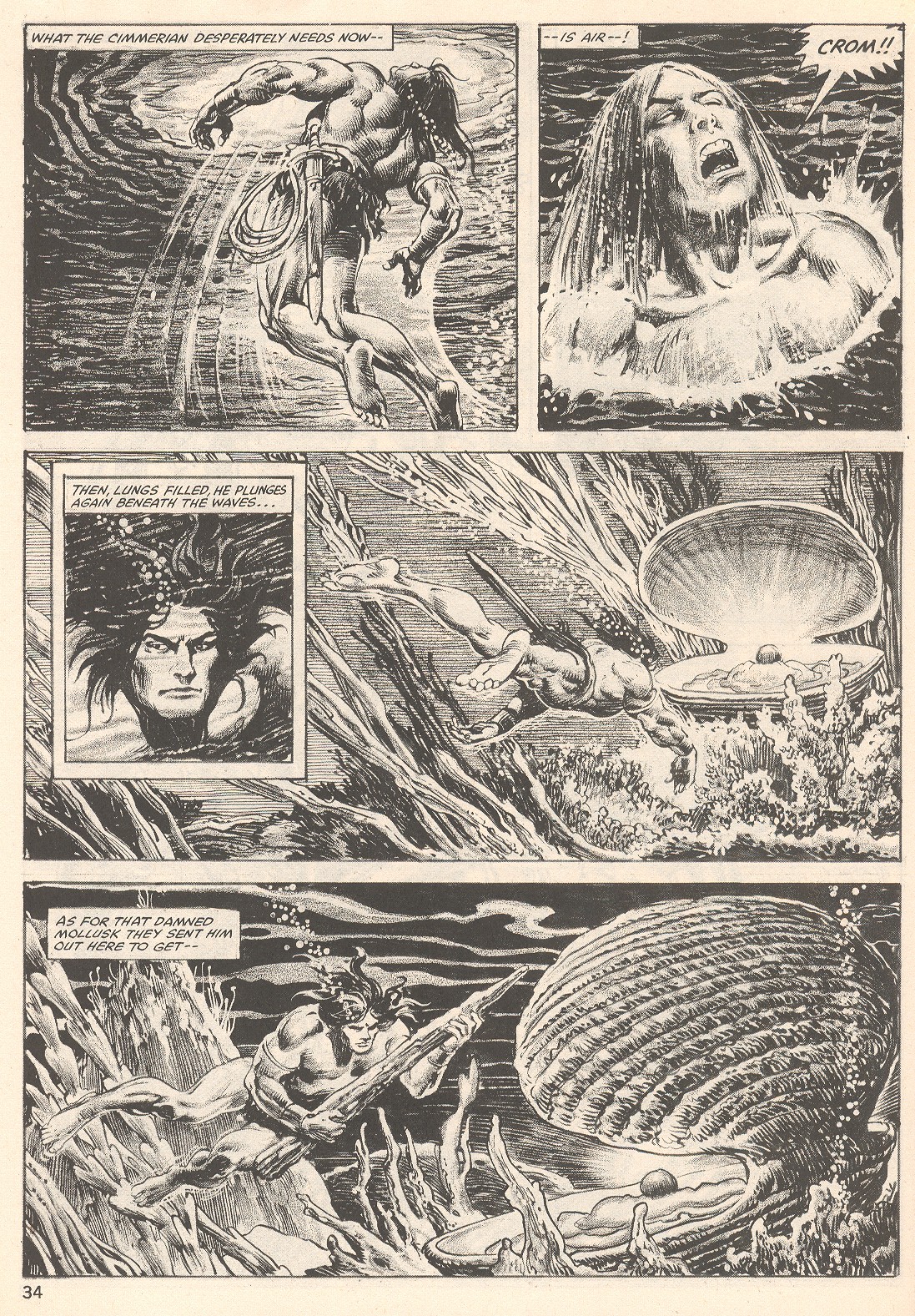 Read online The Savage Sword Of Conan comic -  Issue #80 - 34