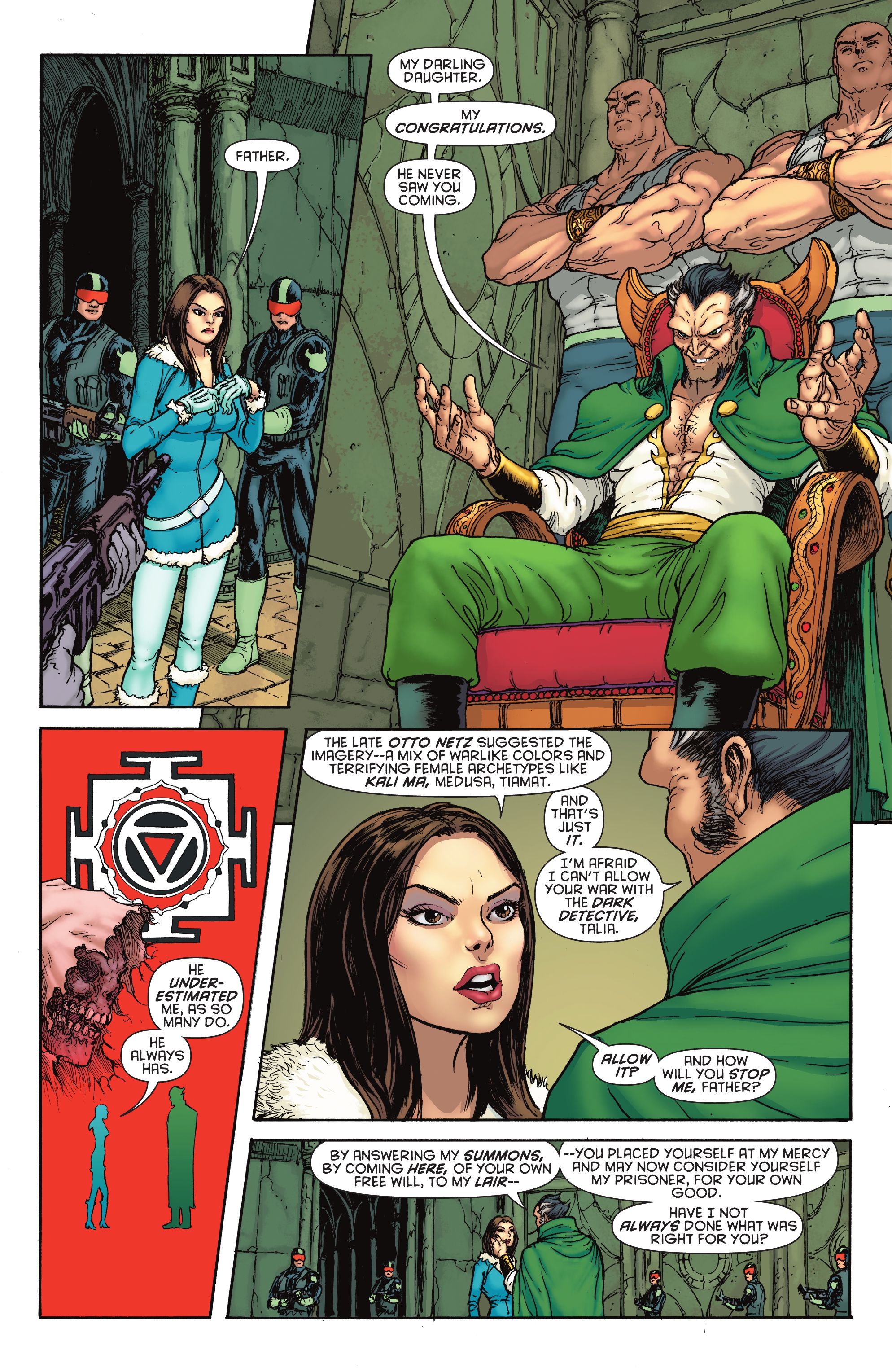 Read online Batman Arkham: Talia al Ghul comic -  Issue # TPB (Part 2) - 122