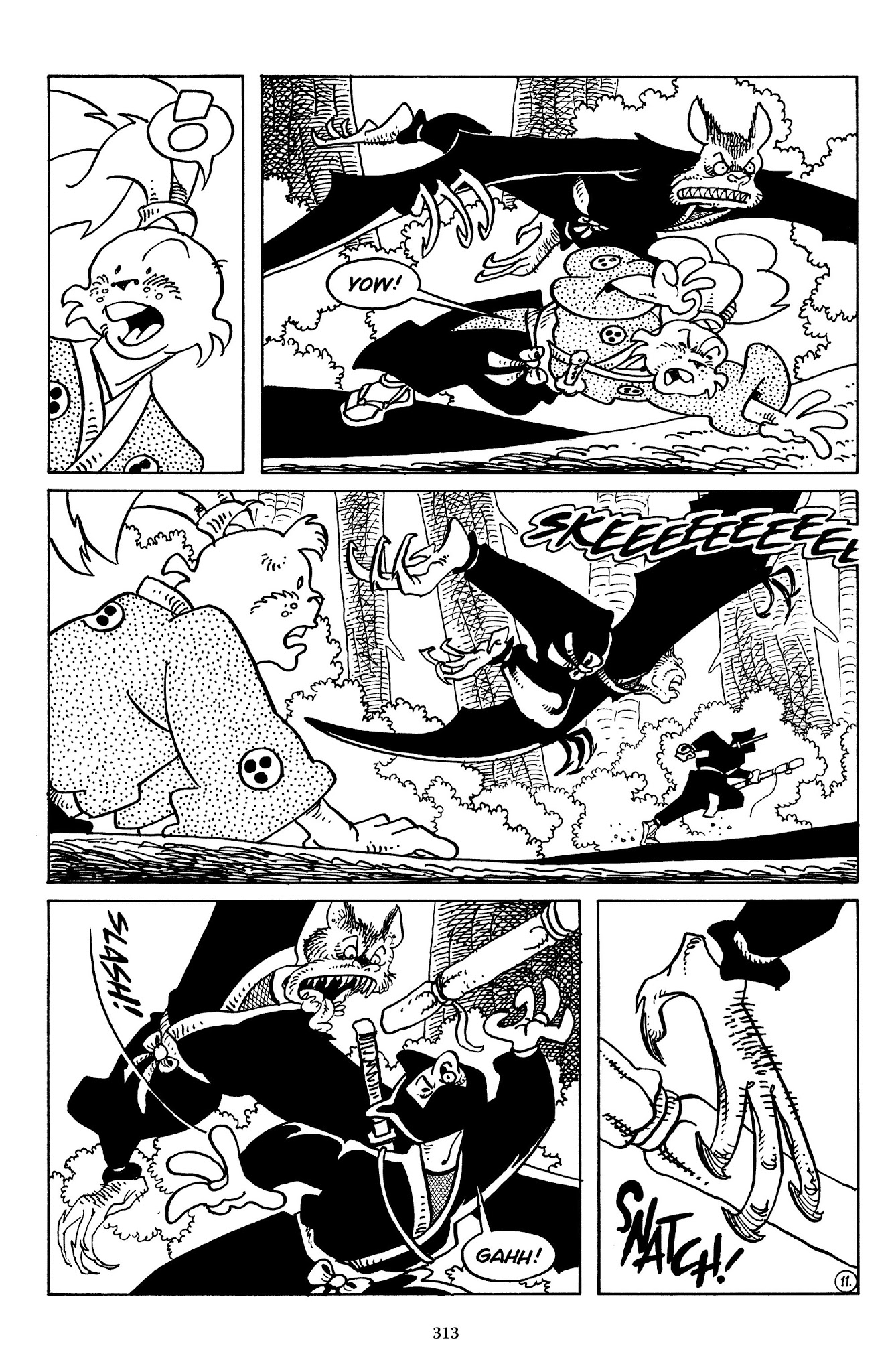 Read online The Usagi Yojimbo Saga comic -  Issue # TPB 3 - 309
