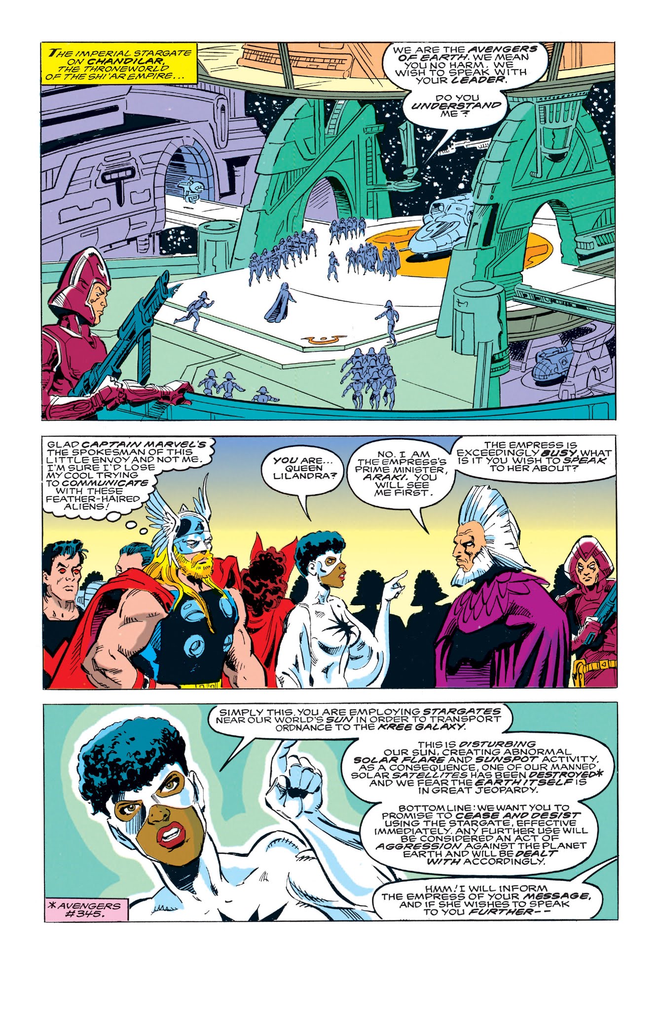 Read online Avengers: Galactic Storm comic -  Issue # TPB 1 (Part 3) - 19