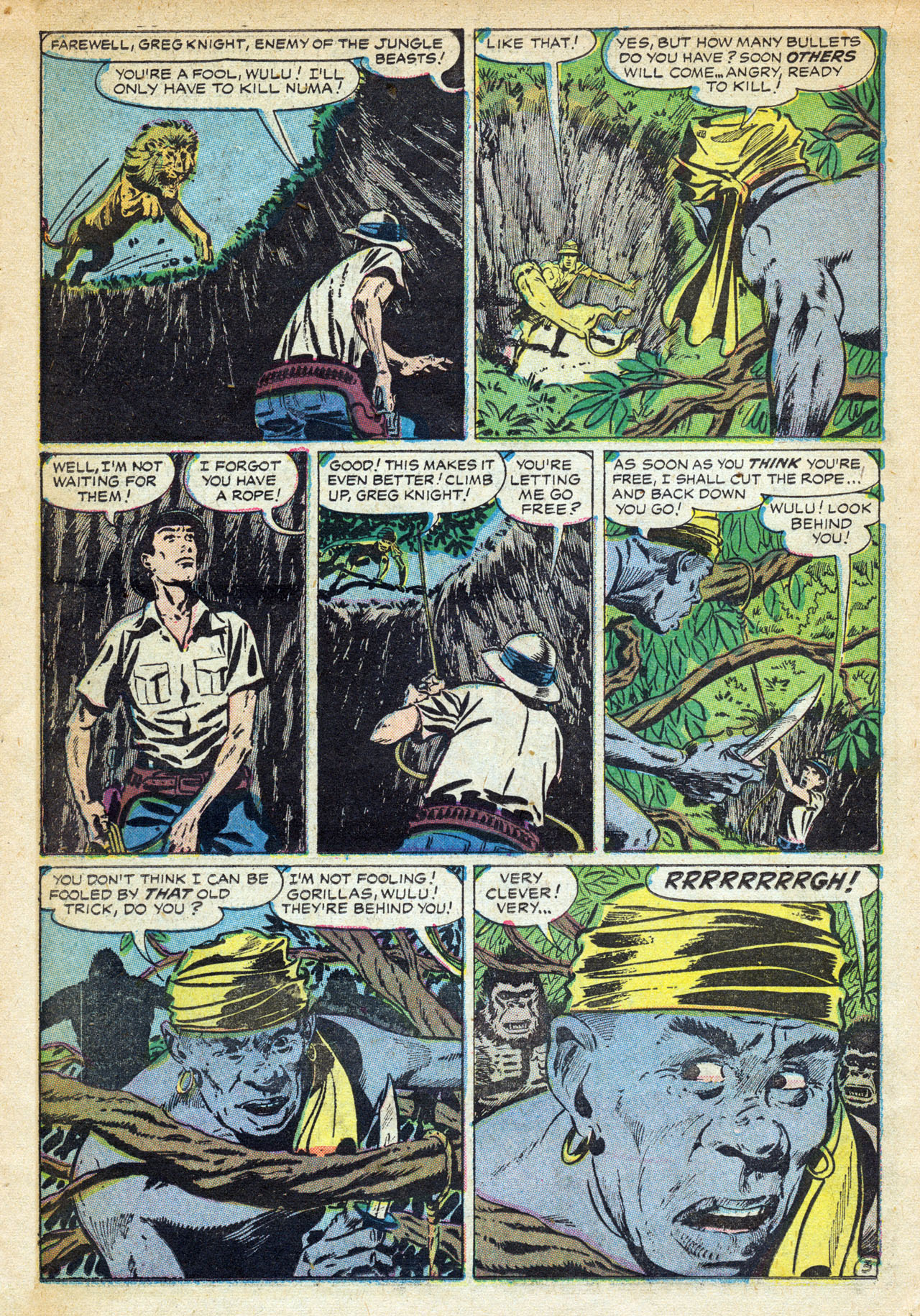 Read online Lorna, The Jungle Girl comic -  Issue #15 - 21