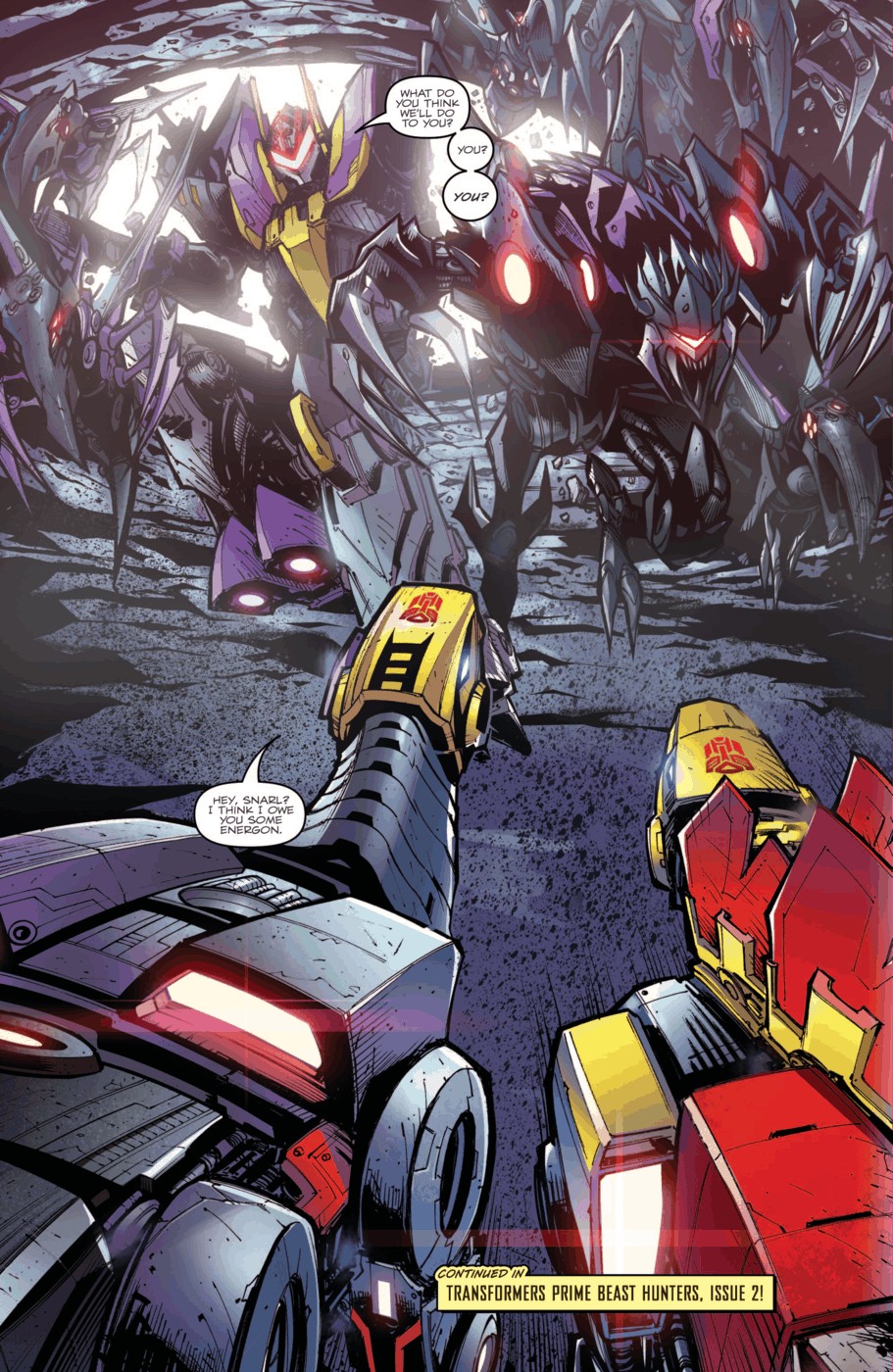 Read online Transformers Prime: Beast Hunters comic -  Issue #1 - 24