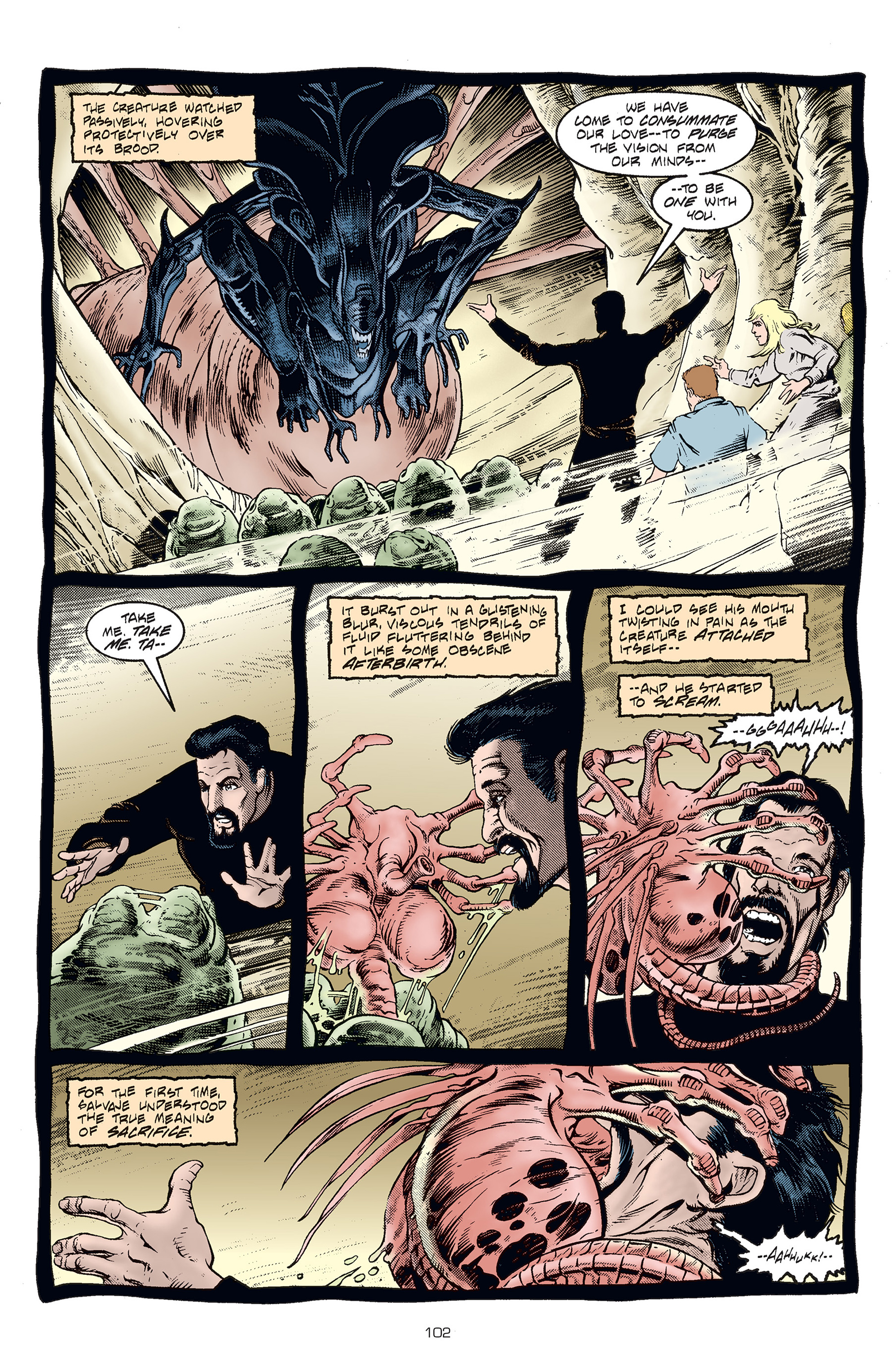 Read online Aliens: The Essential Comics comic -  Issue # TPB (Part 2) - 4