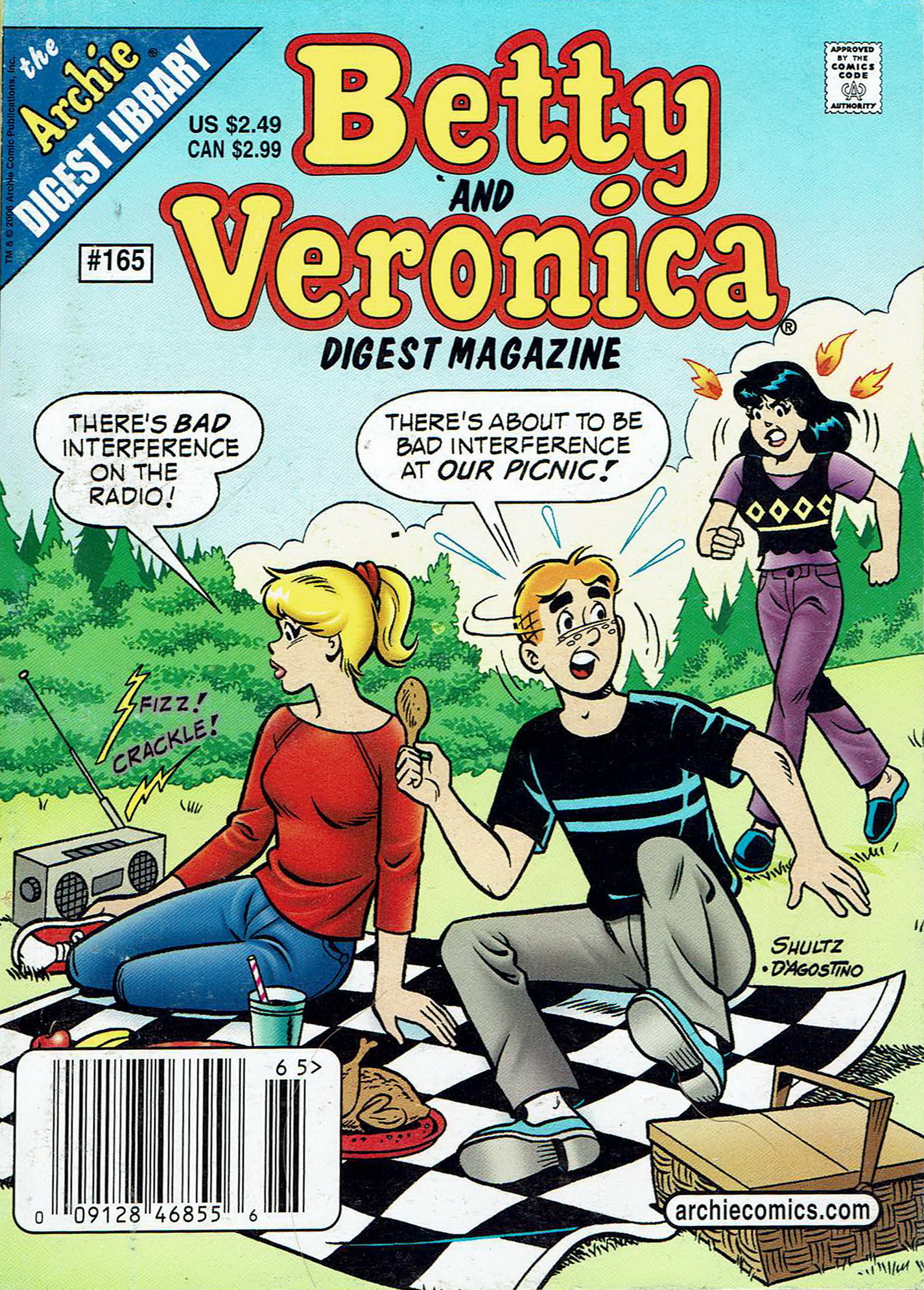 Read online Betty and Veronica Digest Magazine comic -  Issue #165 - 1