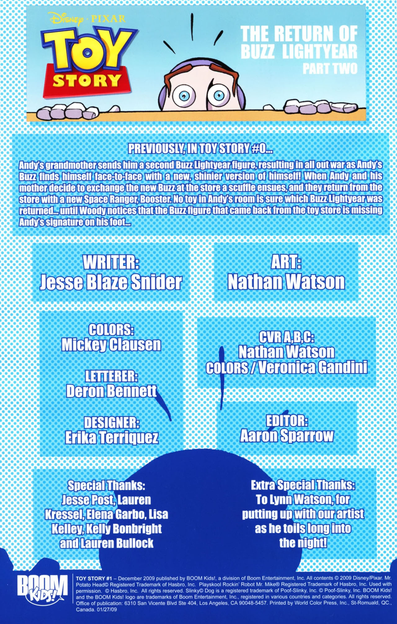 Read online Toy Story (2009) comic -  Issue #1 - 3