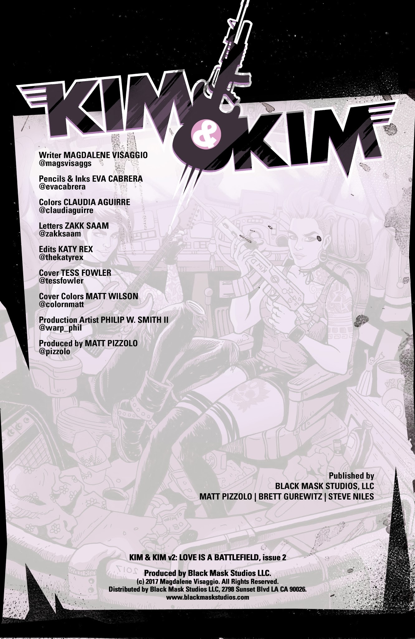 Read online Kim & Kim v2: Love is a Battlefield comic -  Issue #2 - 2