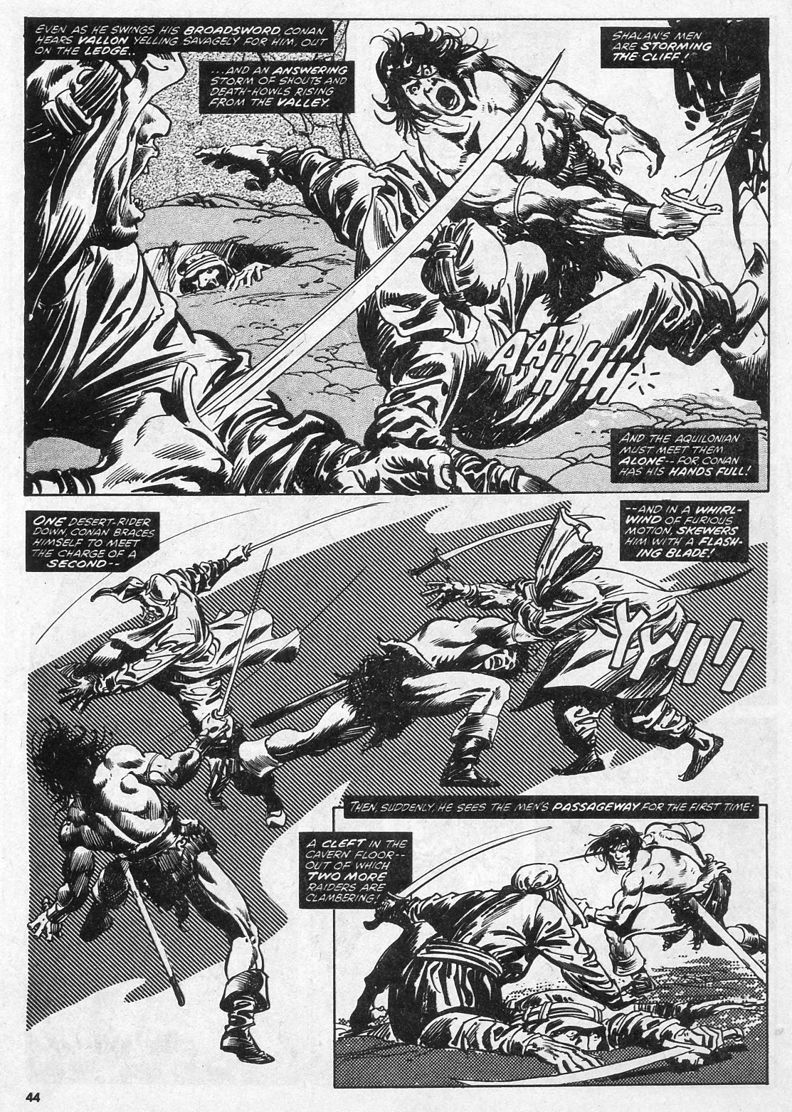 The Savage Sword Of Conan Issue #28 #29 - English 44